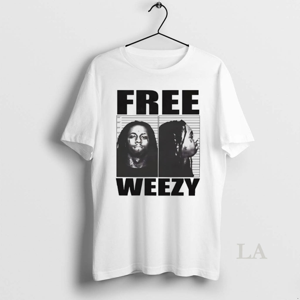 Original Free Weezy Lil Wayne Mugshot Shirt Hoodie Sweatshirt | PurePodTees.com