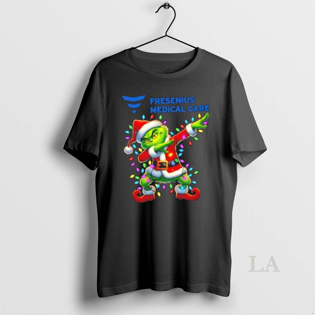 Original Fresenius Medical Care X Grinch Dabbing Merry Christmas Shirt Hoodie Sweatshirt | PurePodTees.com