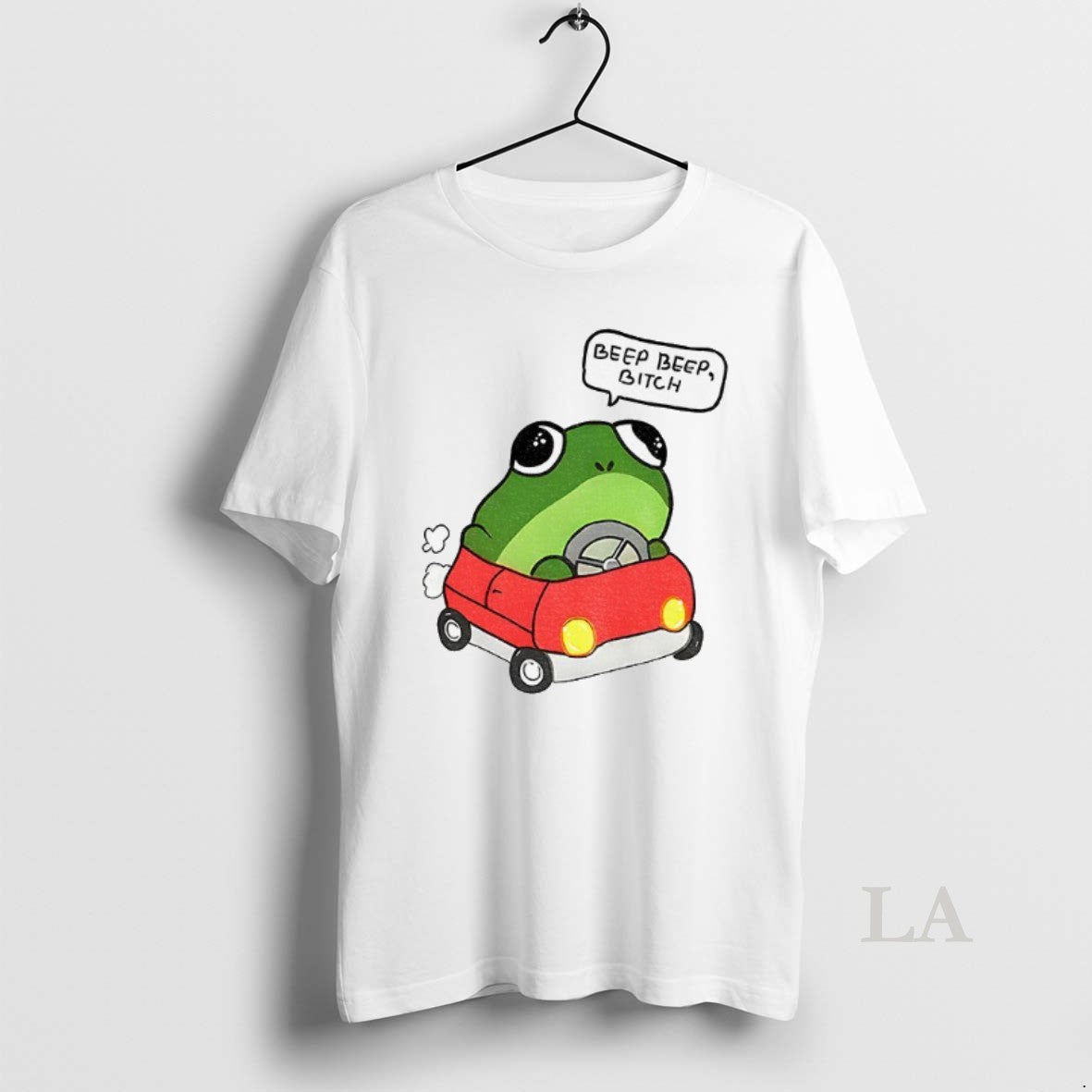 Original Frog Driving Beep Beep Bitch Meme Shirt Hoodie Sweatshirt | PurePodTees.com
