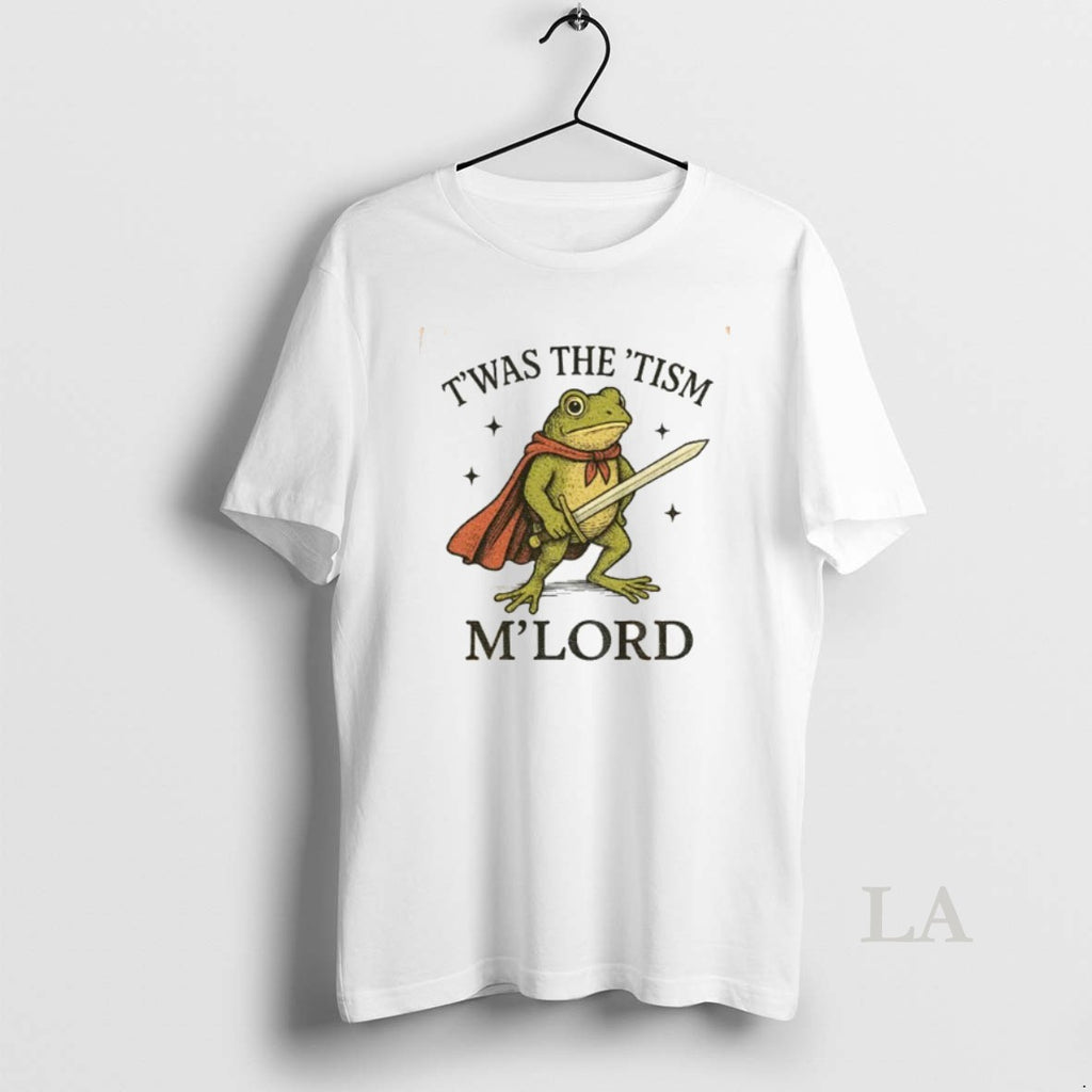 Original Frog With A Sword Twas The Tism Mlord Shirt Hoodie Sweatshirt | PurePodTees.com