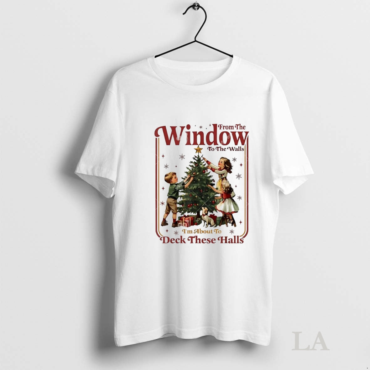 Original From The Windows To Walls Im About To Deck These Halls Christmas Shirt Hoodie Sweatshirt | PurePodTees.com