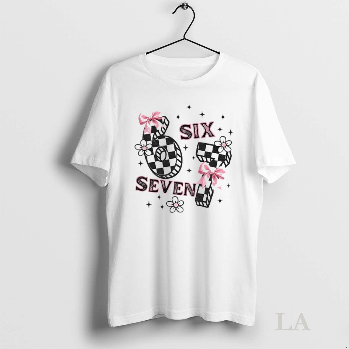 Original Funny 6 7 Meme Six Seven Girly Coquette Shirt Hoodie Sweatshirt | PurePodTees.com