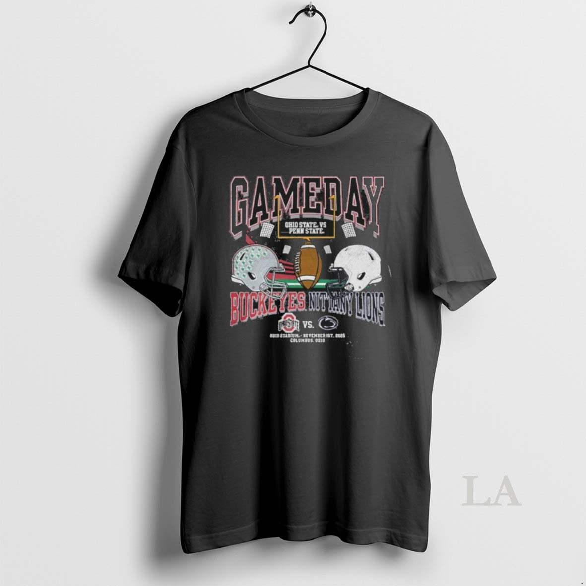 Original Gameday Football 2025 Ohio State Vs Penn State Helmet Shirt Hoodie Sweatshirt | PurePodTees.com