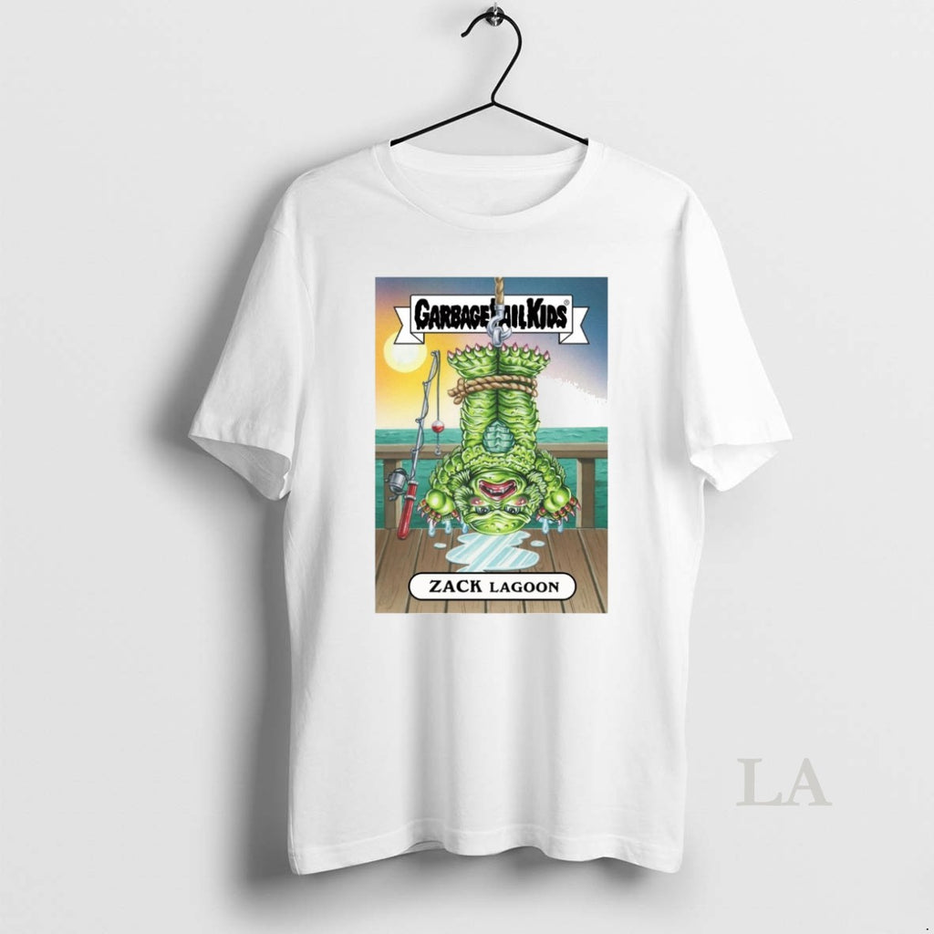 Original Garbage Pail Kids The Creature From The Black Zack Lagoon Card Shirt Hoodie Sweatshirt | PurePodTees.com