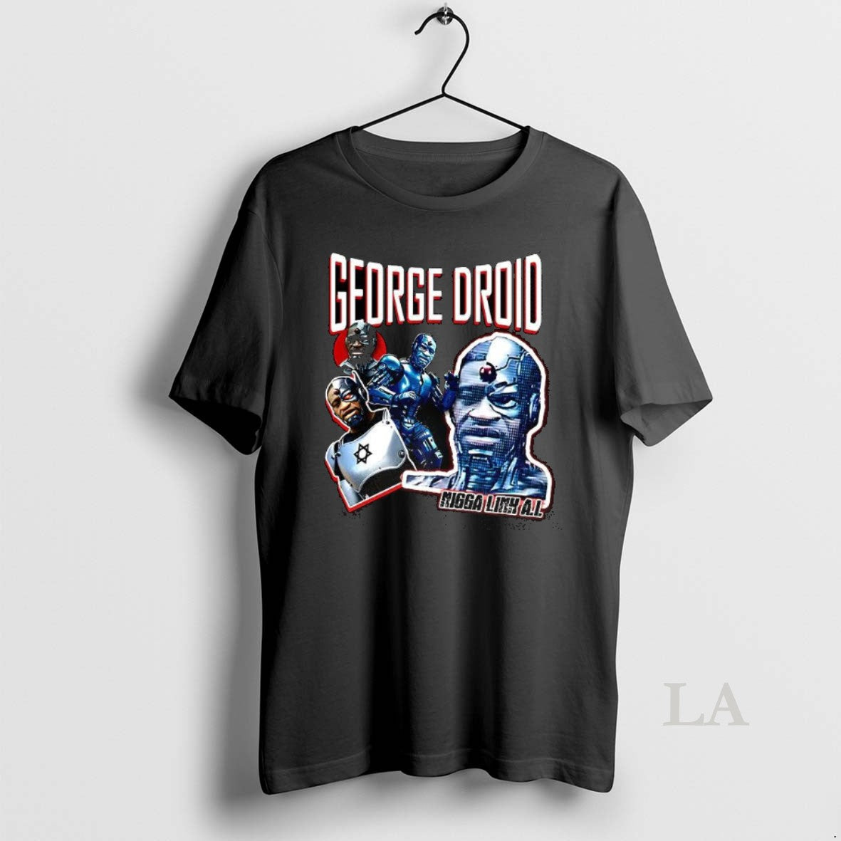 Original George Floyd X George Droid Migga Link Ai Shirt Hoodie Sweatshirt | PurePodTees.com