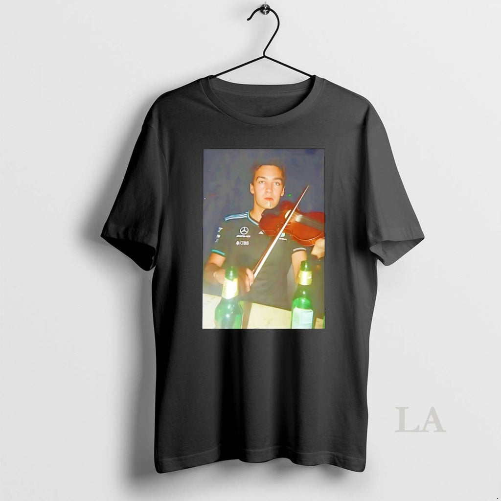 Original George Russell Music Photo Shirt Hoodie Sweatshirt | PurePodTees.com