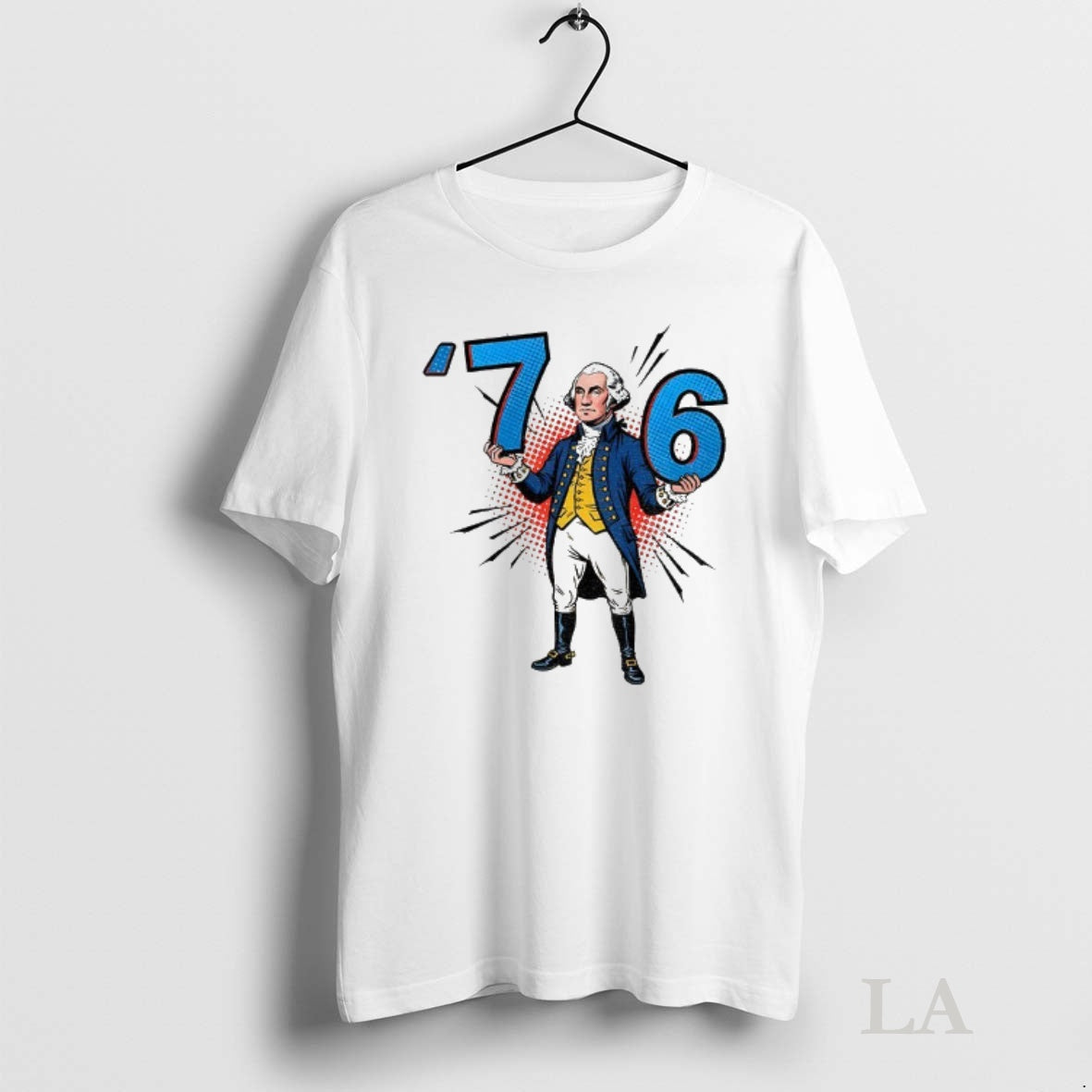 Original George Washington 6 7 7 6 Historic Meme Shirt Hoodie Sweatshirt | PurePodTees.com