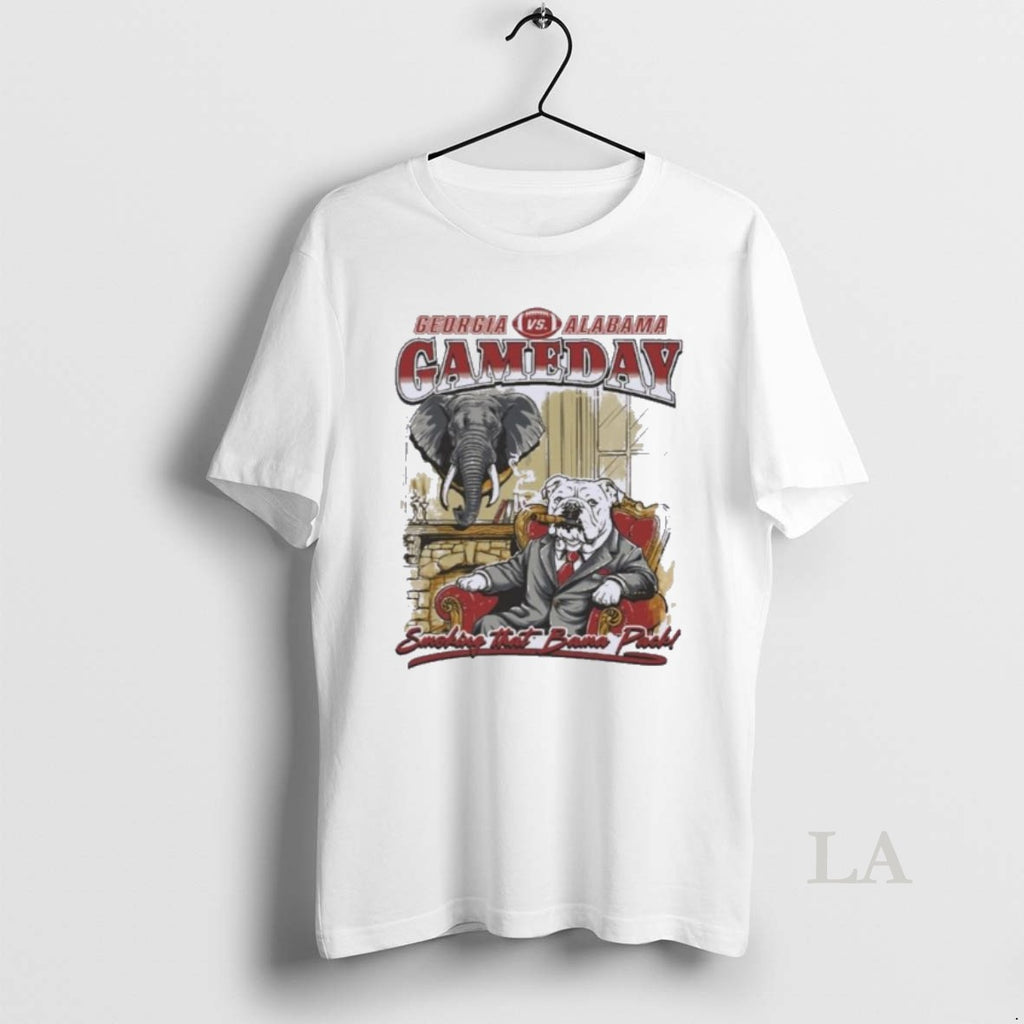 Original Georgia Football Vs Alabama Gameday Smoking That Bama Pack Shirt Hoodie Sweatshirt | PurePodTees.com