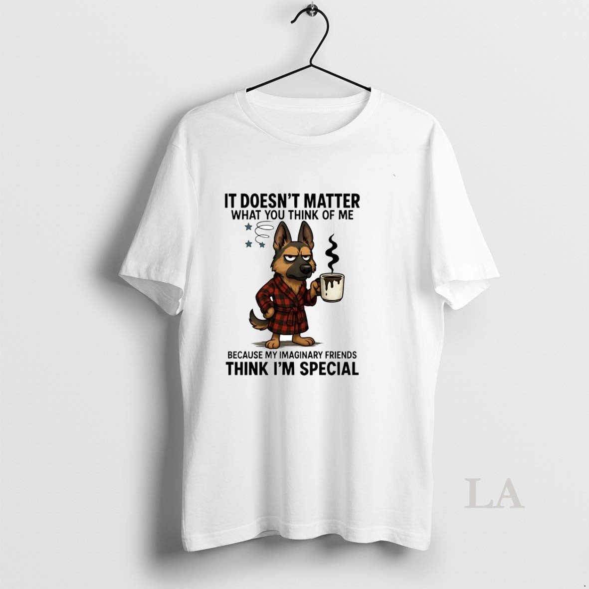 Original German Shepherd It Doesnt Matter What You Think Shirt Hoodie Sweatshirt | PurePodTees.com
