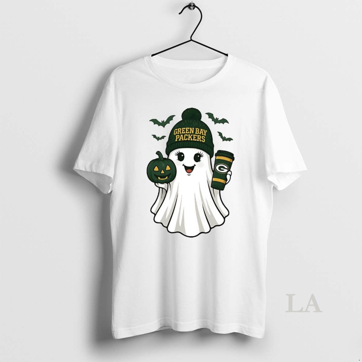 Original Ghost Green Bay Packers Halloween Shirt Hoodie Sweatshirt | PurePodTees.com