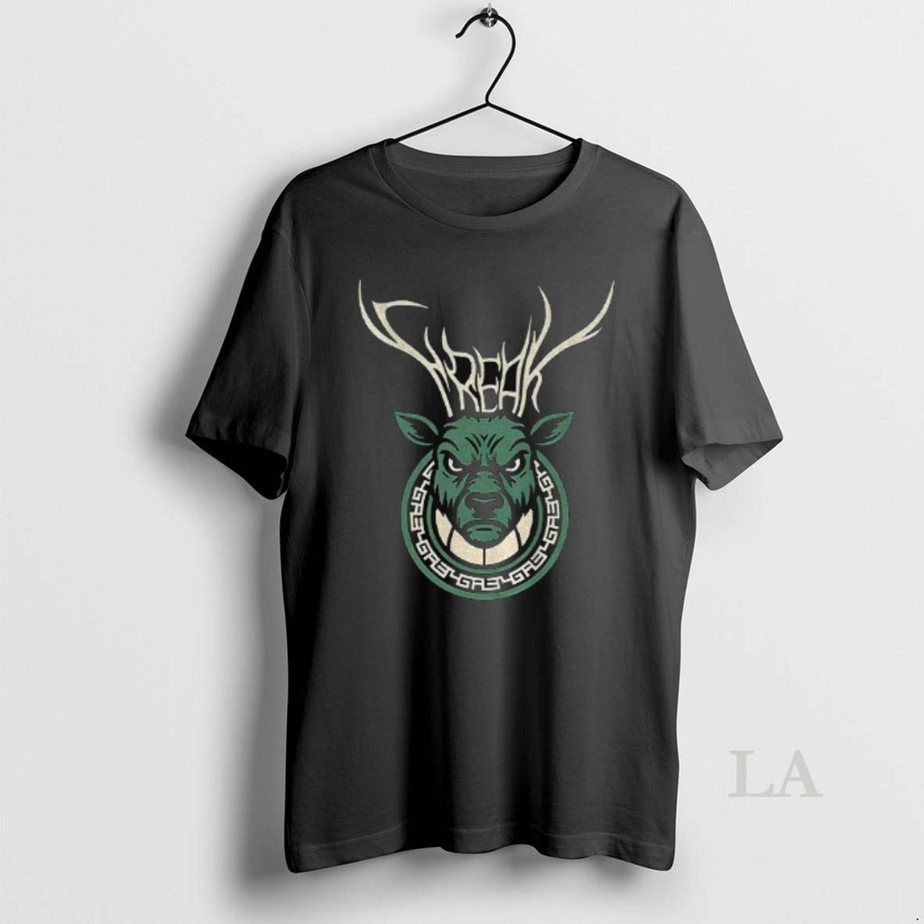 Original Giannis Antetokounmpo Milwaukee Bucks Deer Freak Logo Shirt Hoodie Sweatshirt | PurePodTees.com