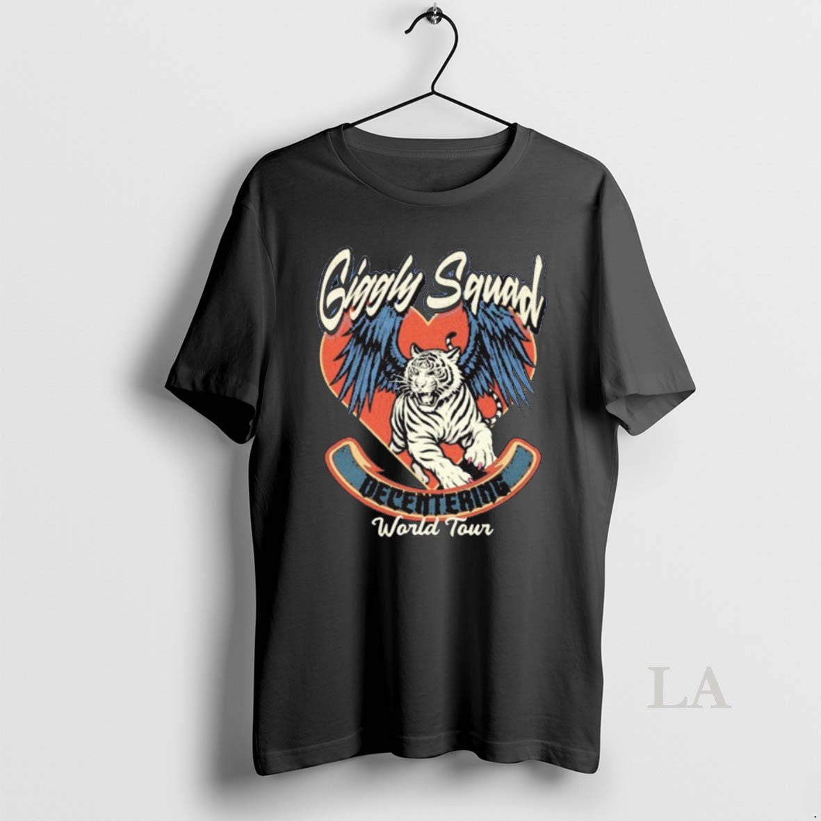 Original Giggly Squad Decentering World Tour 2025 Shirt Hoodie Sweatshirt | PurePodTees.com