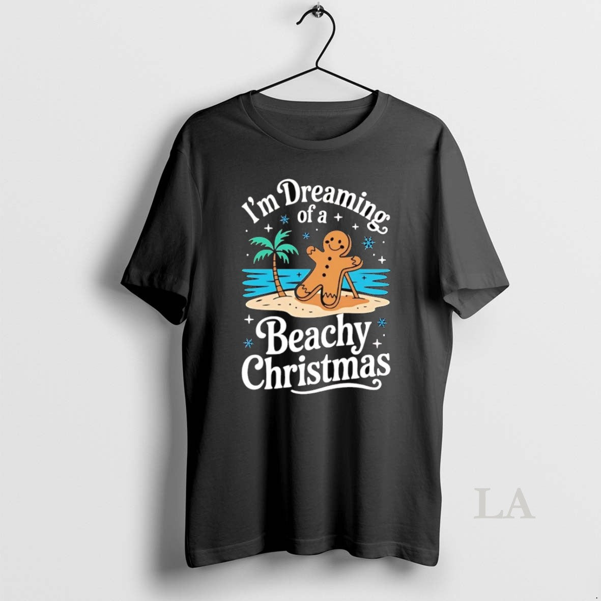 Original Gingerbread Im Dreaming Beachy Christmas Shirt Hoodie Sweatshirt | PurePodTees.com