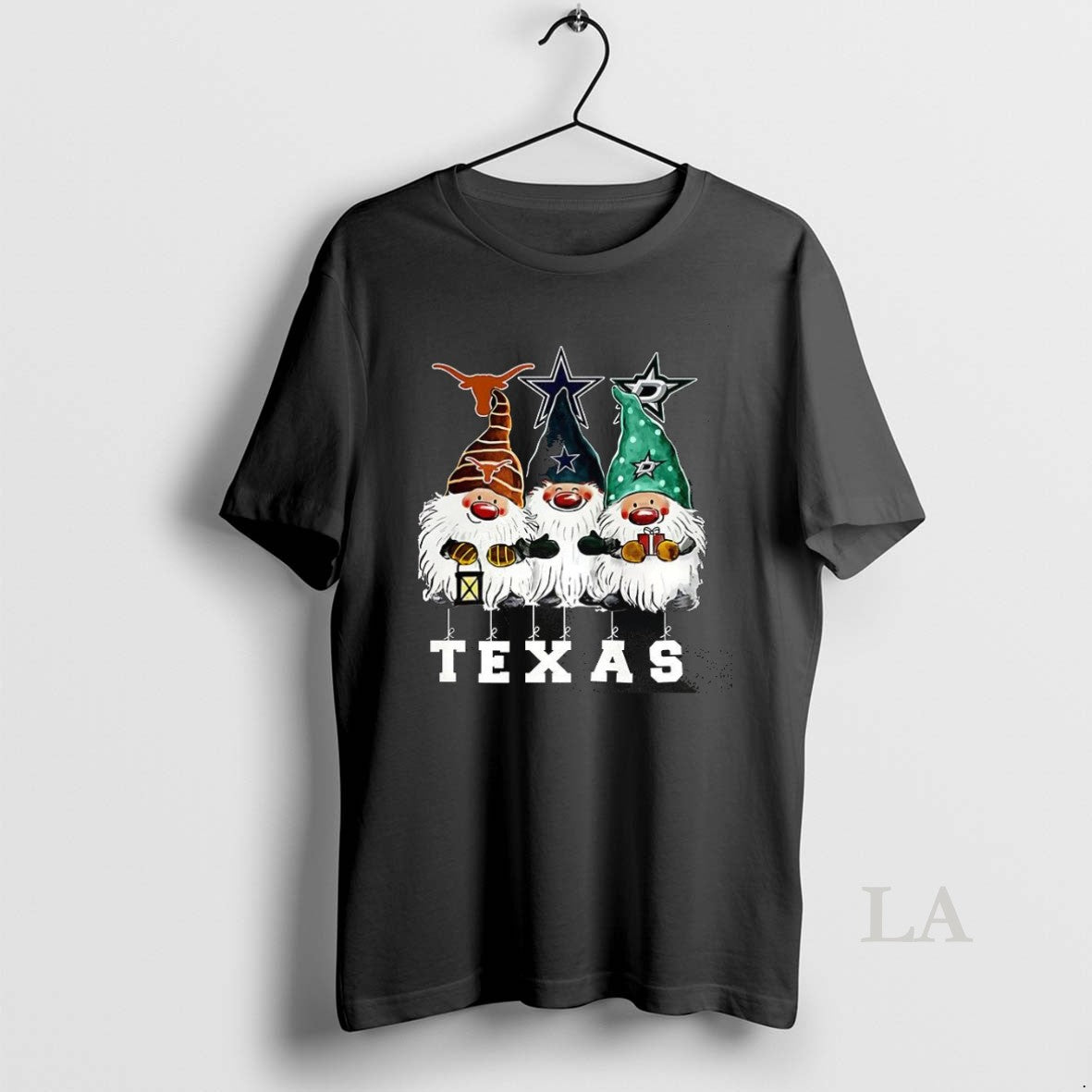 Original Gnome Texas Seahawks Dallas Cowboys Dallas Stars Christmas Shirt Hoodie Sweatshirt | PurePodTees.com