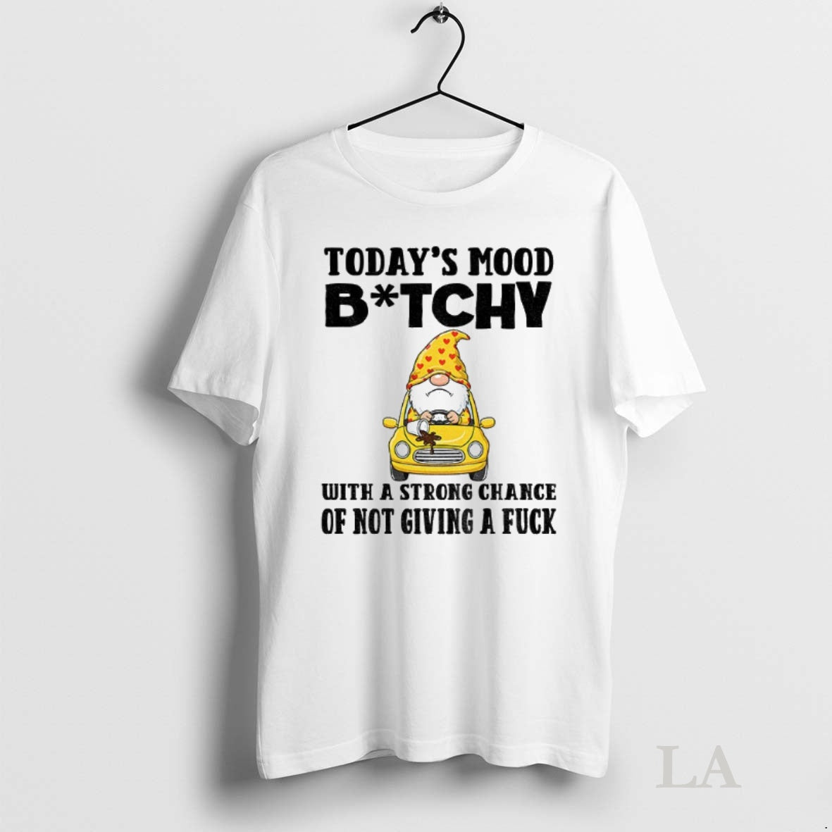 Original Gnome Todays Mood Bitchy With A Strong Chance Of Not Giving A Fuck Christmas Shirt Hoodie Sweatshirt