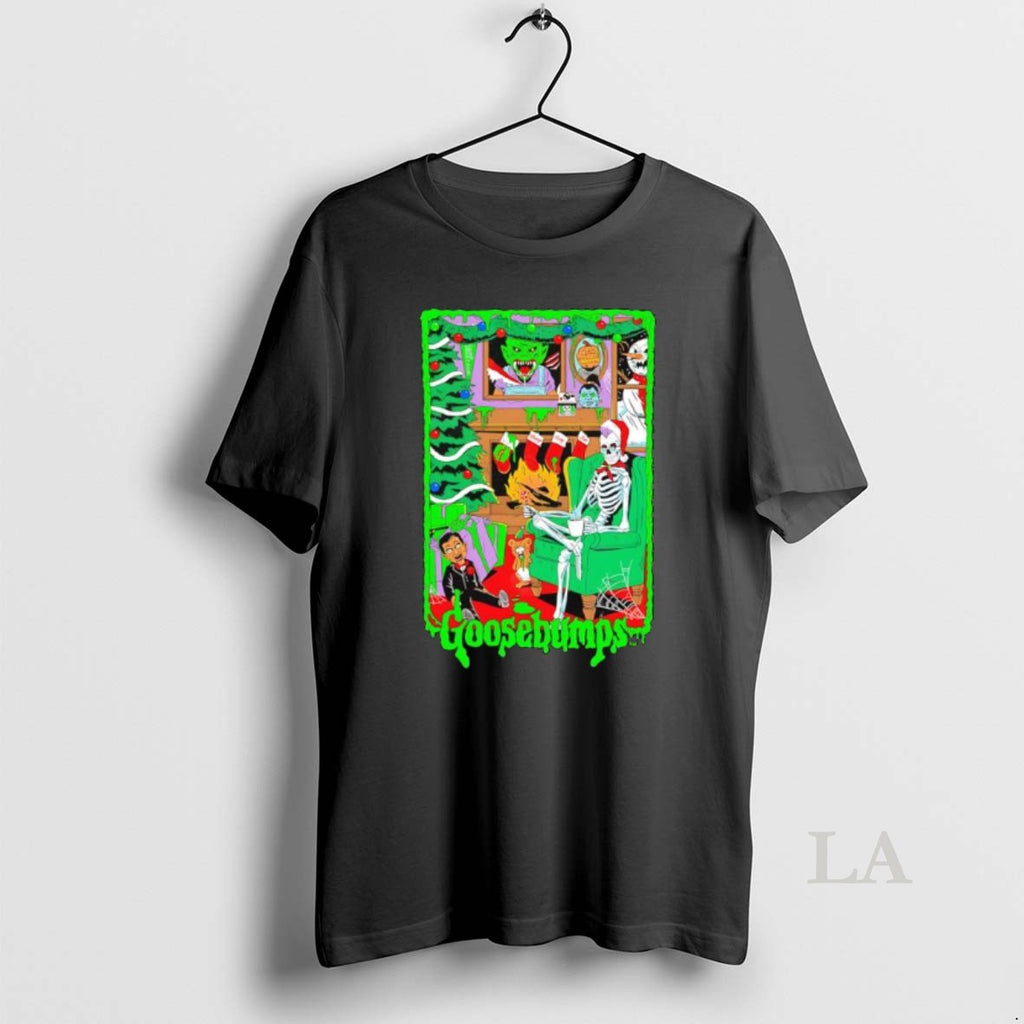 Original Goosebumps Very Scary Xmas Shirt Hoodie Sweatshirt | PurePodTees.com