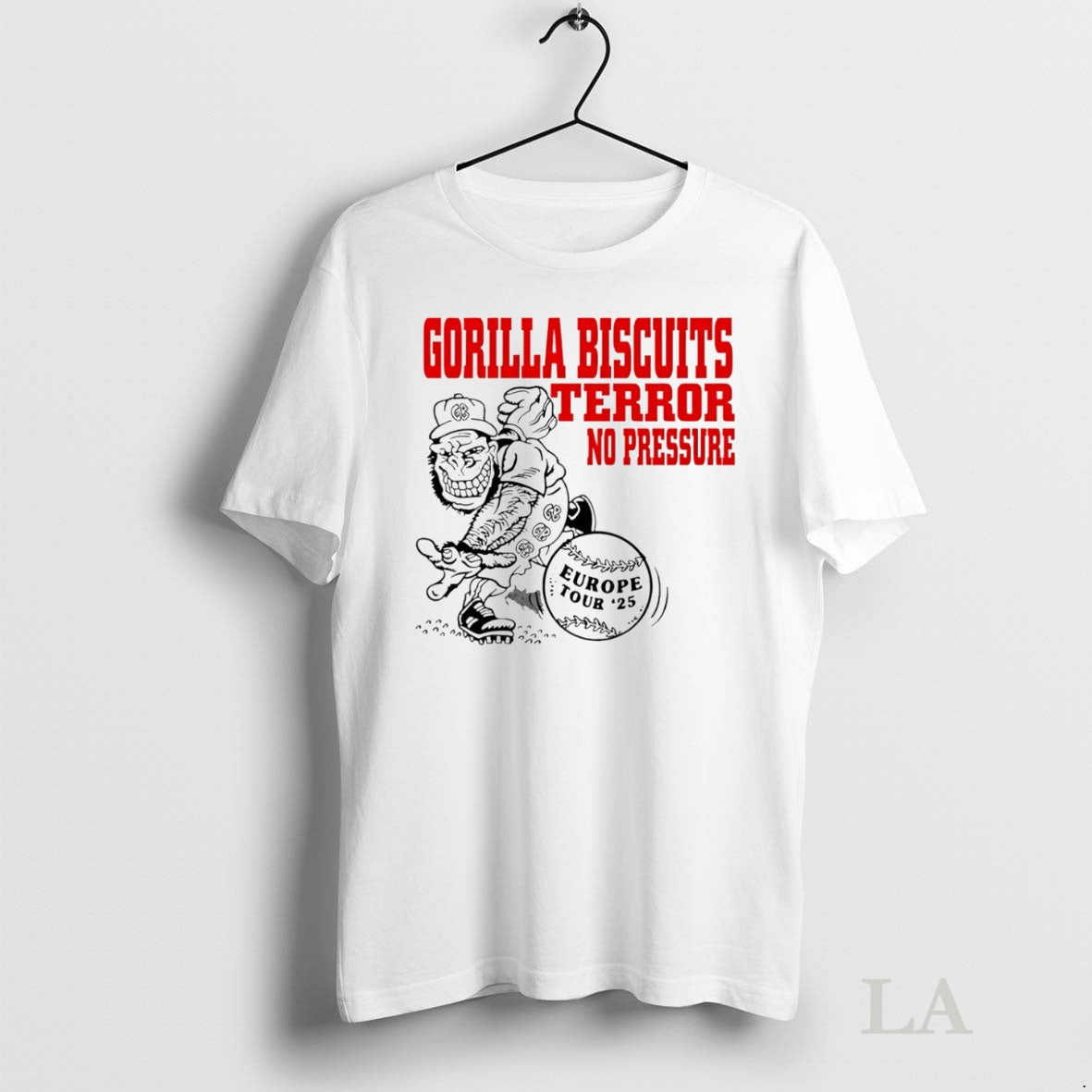 Original Gorilla Biscuits And Terror Announce European Tour 2025 Shirt Hoodie Sweatshirt | PurePodTees.com