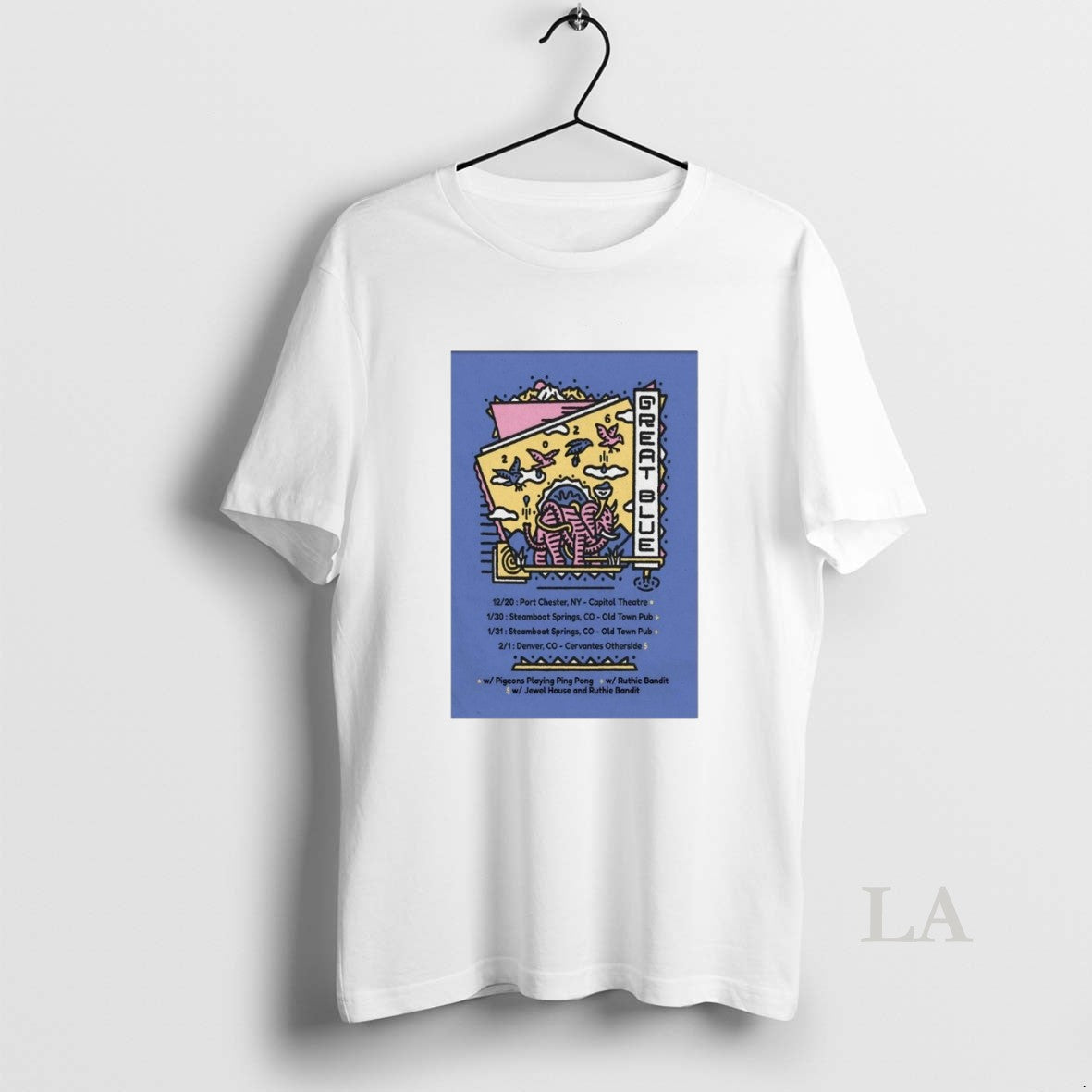 Original Great Blue Colorado Tour 2025 2026 December 20 Port Chester Ny Capitol Theatre Shirt Hoodie Sweatshirt