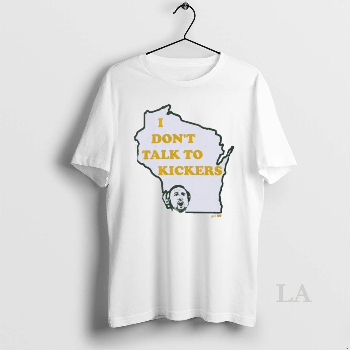 Original Green Bay Packers I Dont Talk To Kickers Shirt Hoodie Sweatshirt | PurePodTees.com
