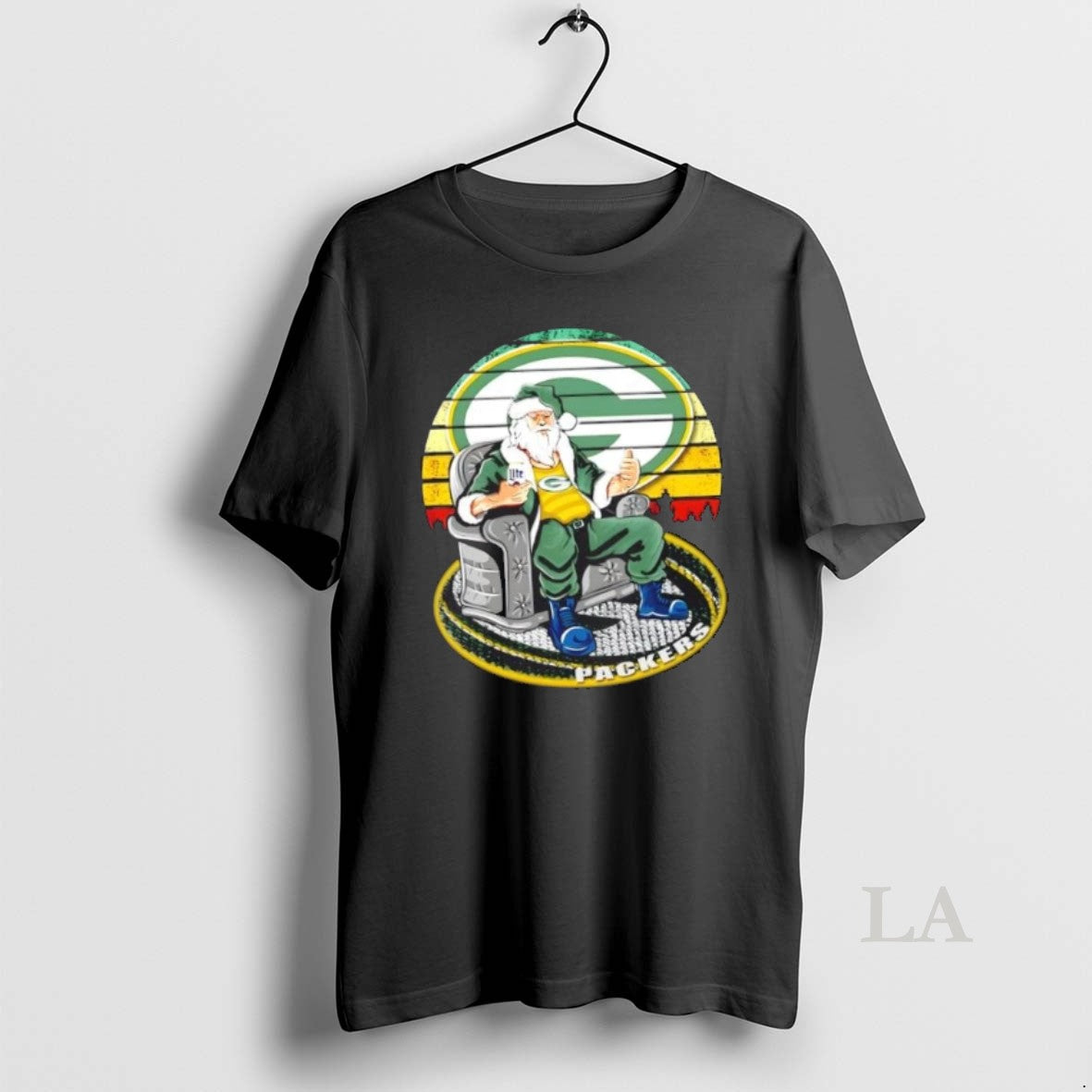 Original Green Bay Packers X Santa Claus Christmas Vintage Shirt Hoodie Sweatshirt | PurePodTees.com