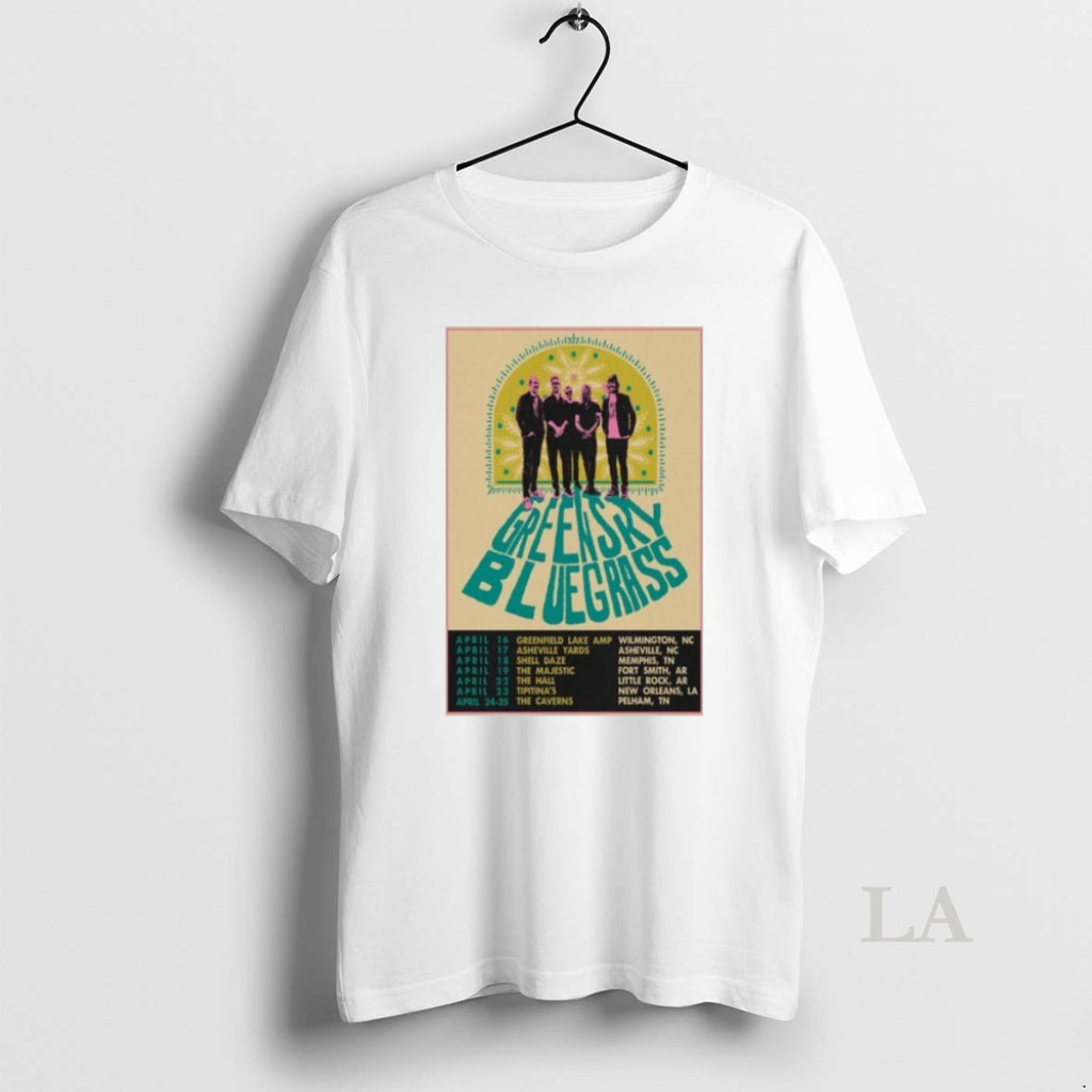 Original Greensky Bluegrass Spring Tour 2026 Shirt Hoodie Sweatshirt | PurePodTees.com