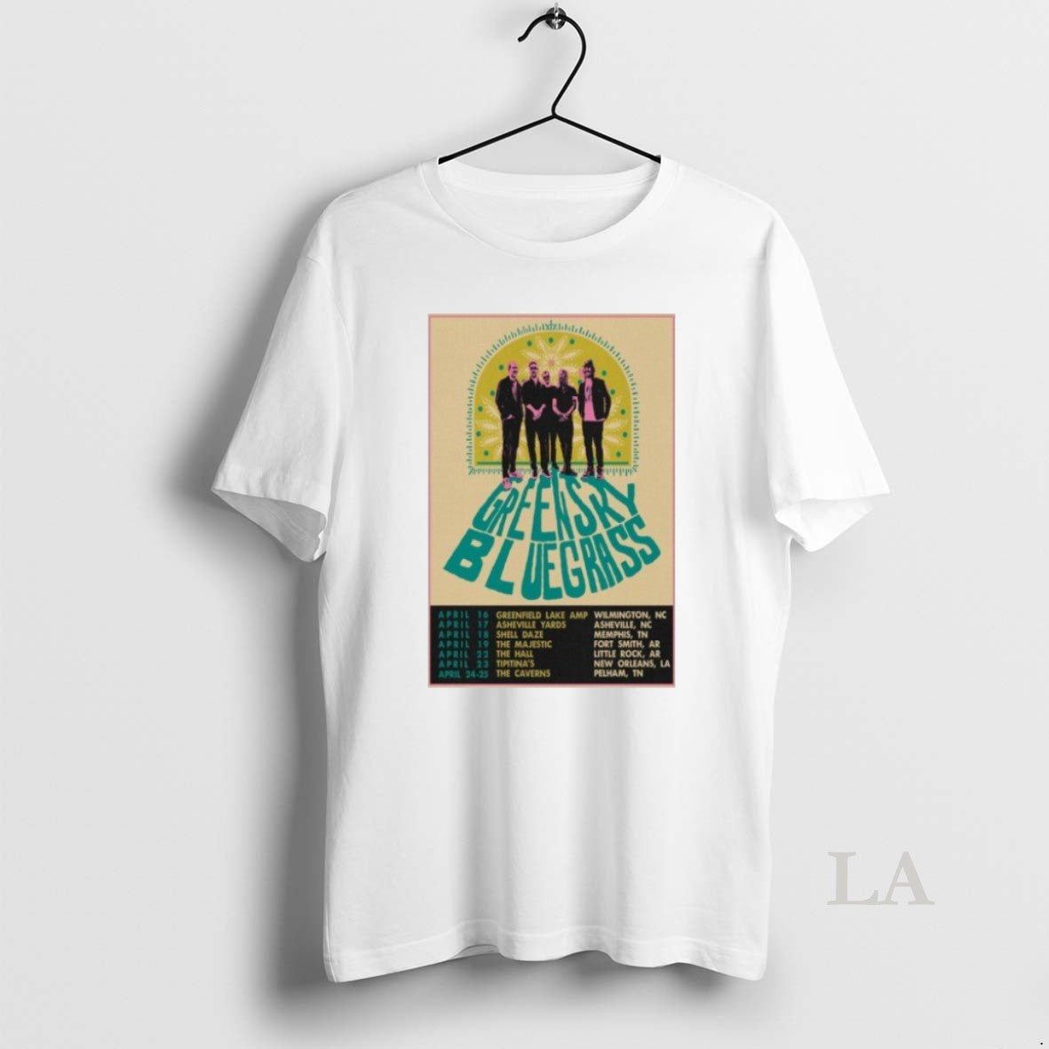 Original Greensky Bluegrass Spring Tour 2026 Shirt Hoodie Sweatshirt | PurePodTees.com