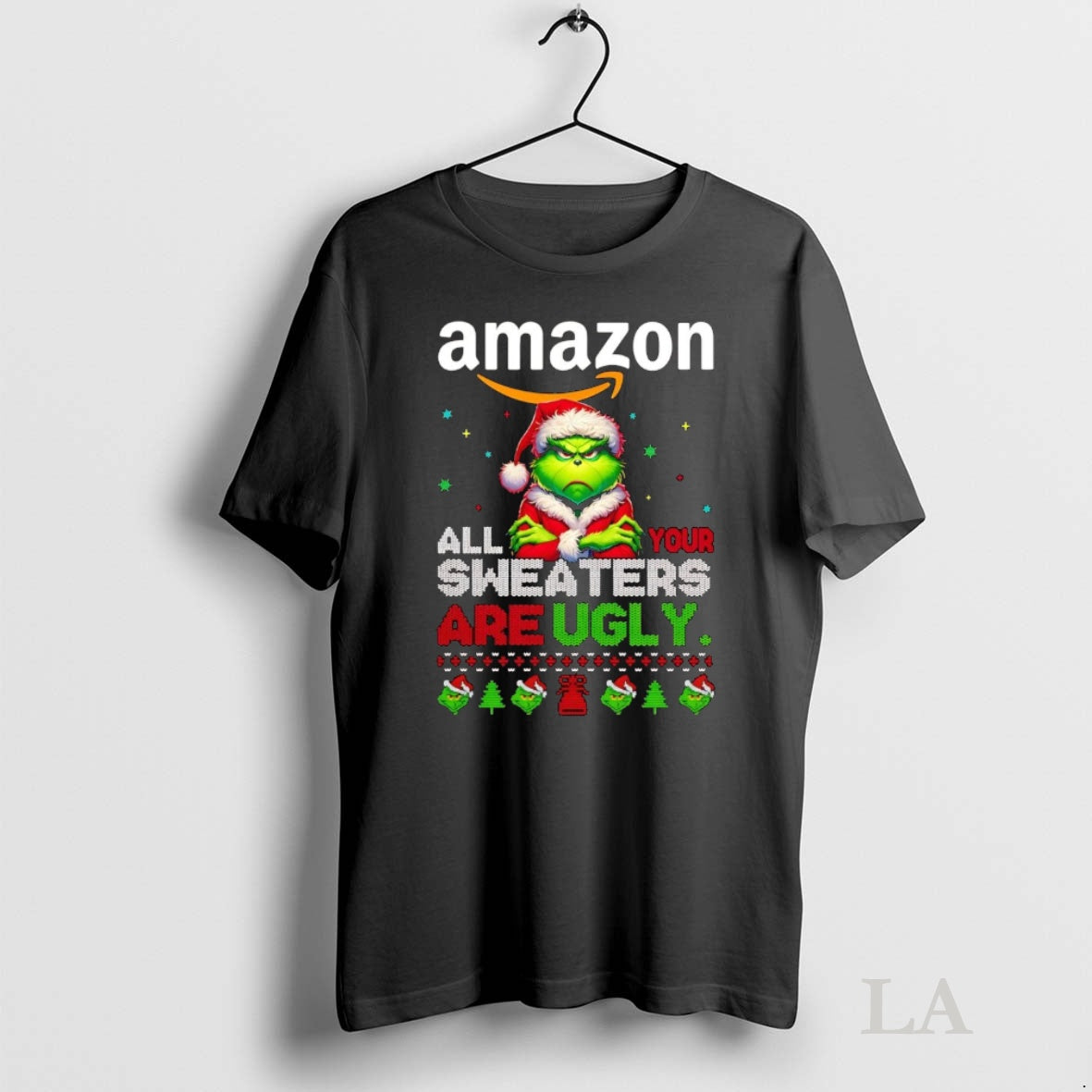 Original Grinch Amazon All Your Sweaters Are Ugly Christmas Shirt Hoodie Sweatshirt | PurePodTees.com