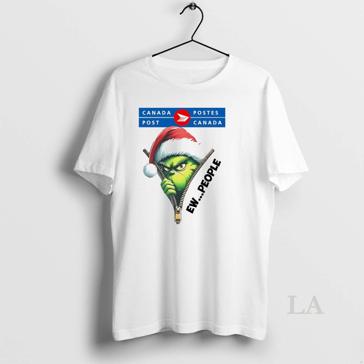 Original Grinch Canada Post Ew People Christmas Shirt Hoodie Sweatshirt | PurePodTees.com