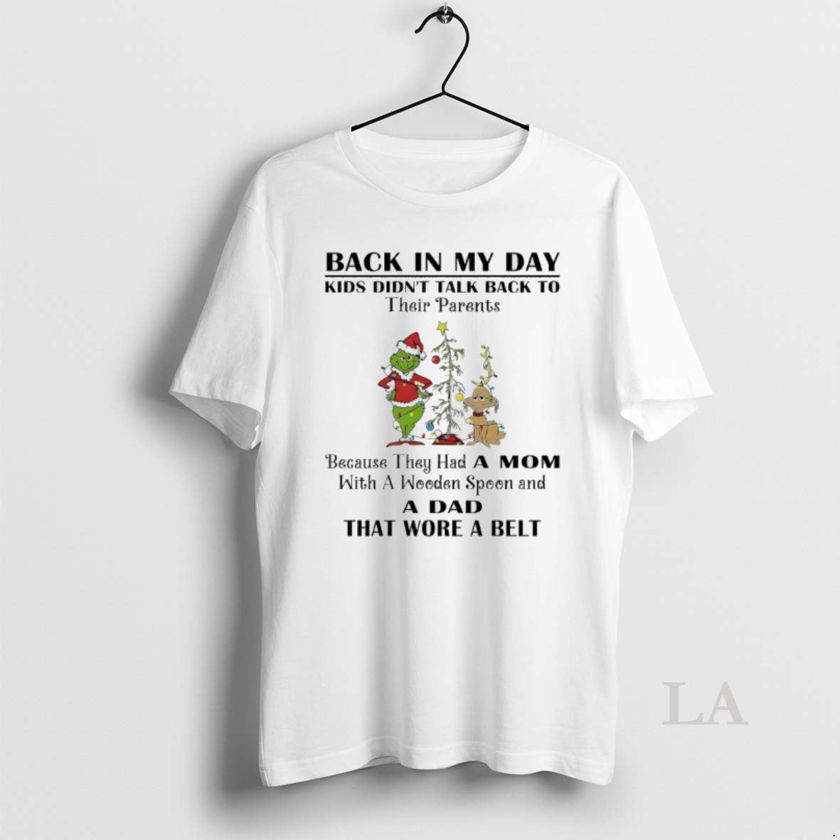 Original Grinch Christmas 2025 Back In My Day Kids Didnt Talk Back To Their Parents Shirt Hoodie Sweatshirt | PurePodTees.com