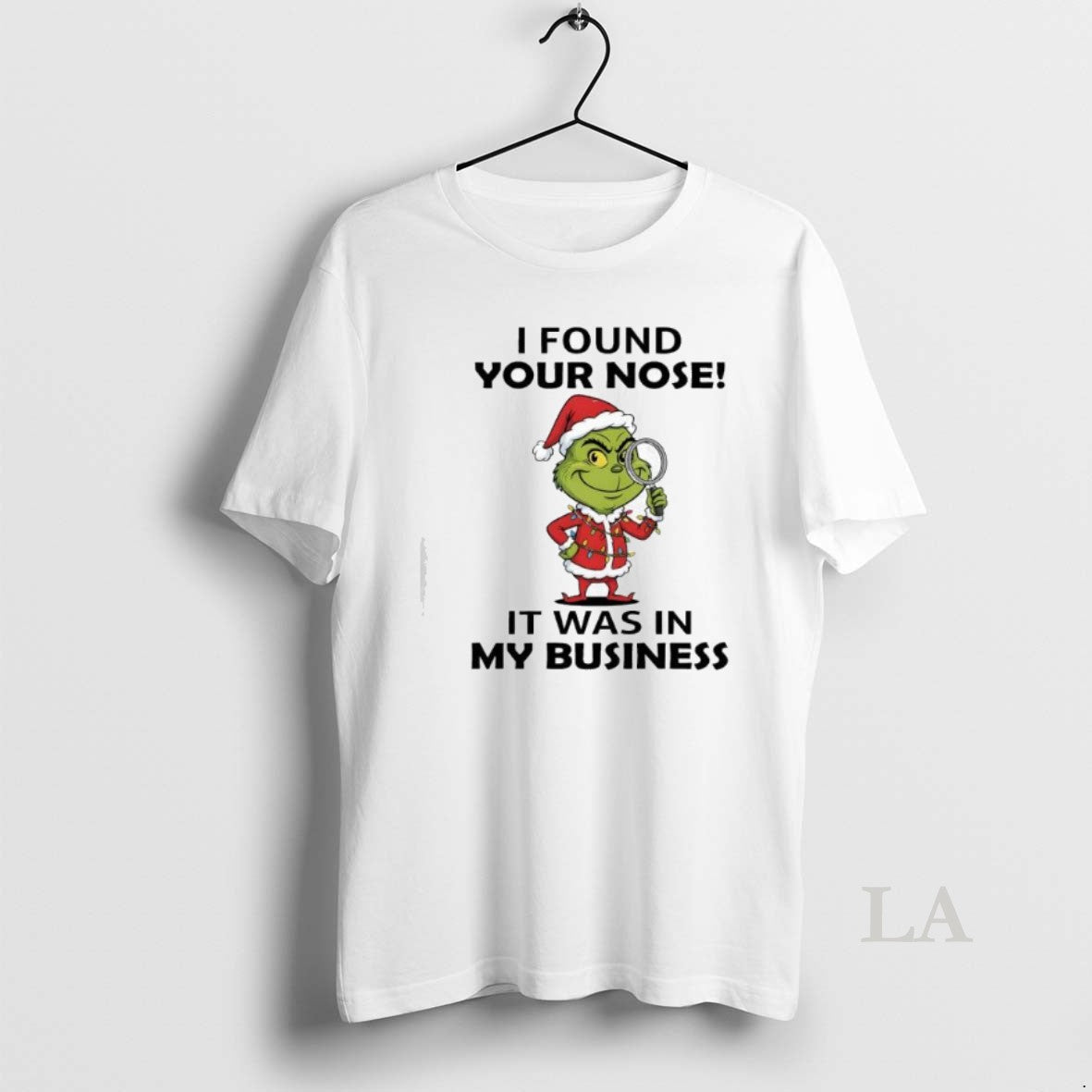 Original Grinch Christmas Found Your Nose It Was In My Business Shirt Hoodie Sweatshirt | PurePodTees.com