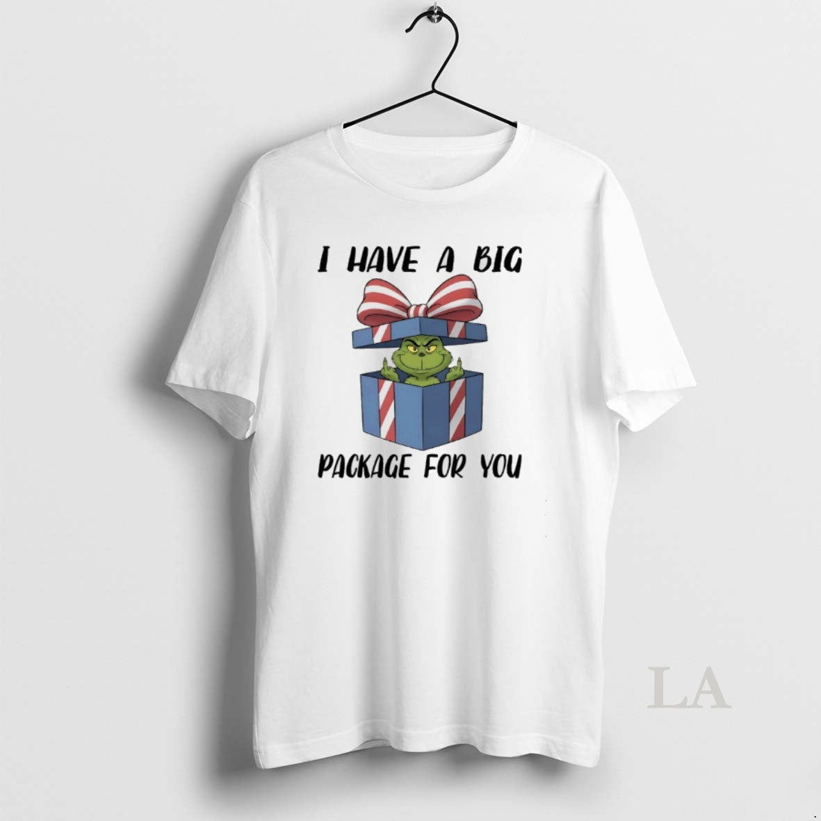 Original Grinch Christmas Gift I Have A Big Package For You Shirt Hoodie Sweatshirt | PurePodTees.com