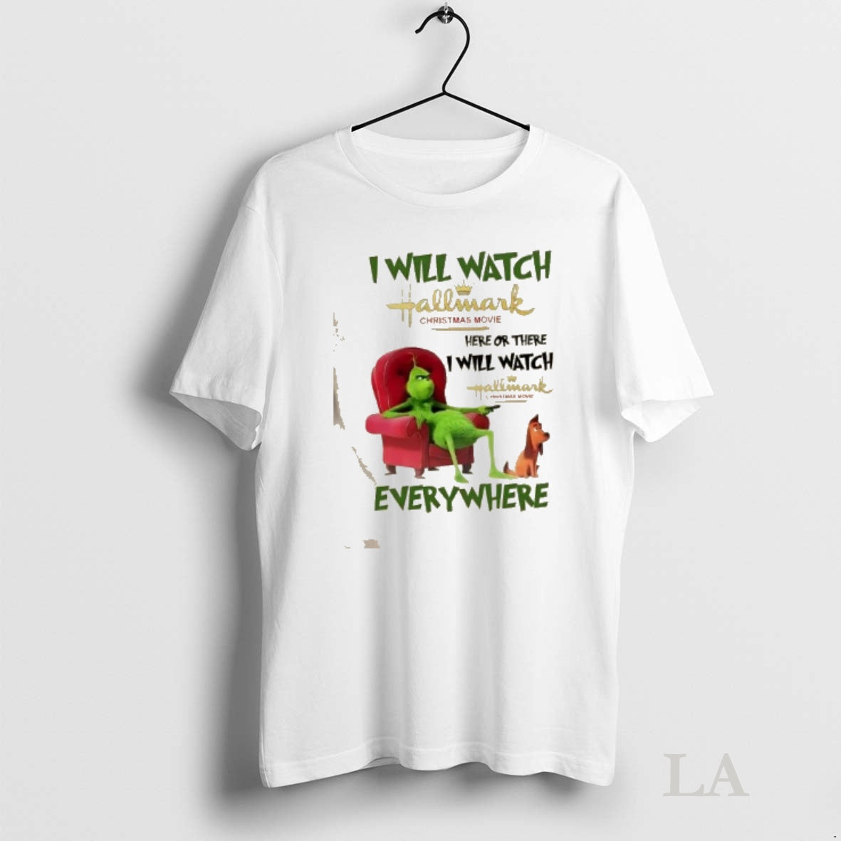 Original Grinch I Will Watch Hallmark Christmas Movie Here Or There I Will Watch Hallmark Shirt Hoodie Sweatshirt
