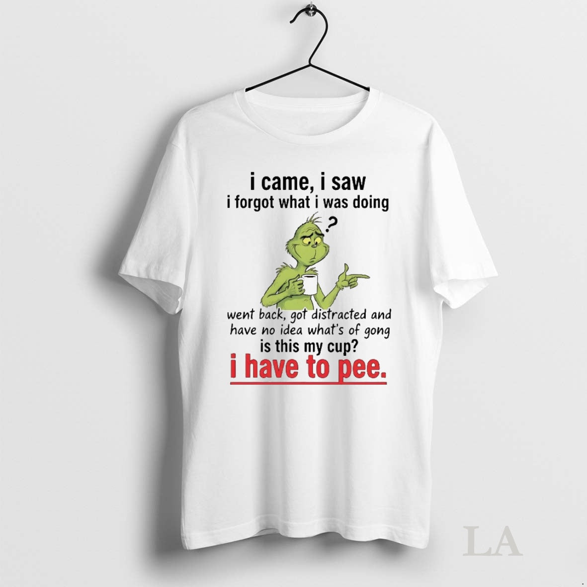 Original Grinch I Came I Saw I Forgot What I Was Doing Christmas Shirt Hoodie Sweatshirt | PurePodTees.com