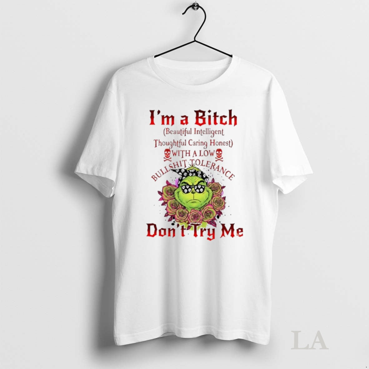 Original Grinch Im A Bitch Dont Try Me Shirt Hoodie Sweatshirt | PurePodTees.com