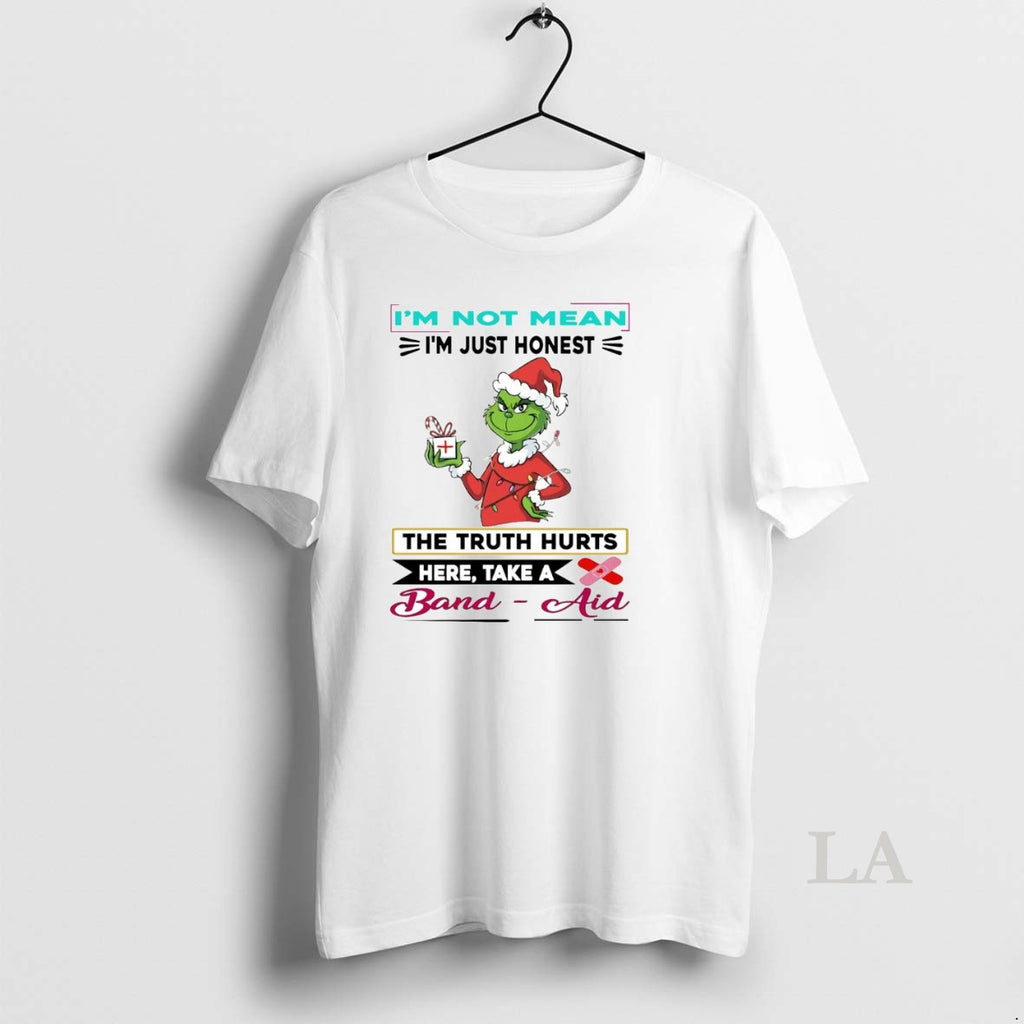 Original Grinch Im Not Mean Im Just Honest The Truth Hurts Christmas Shirt Hoodie Sweatshirt | PurePodTees.com