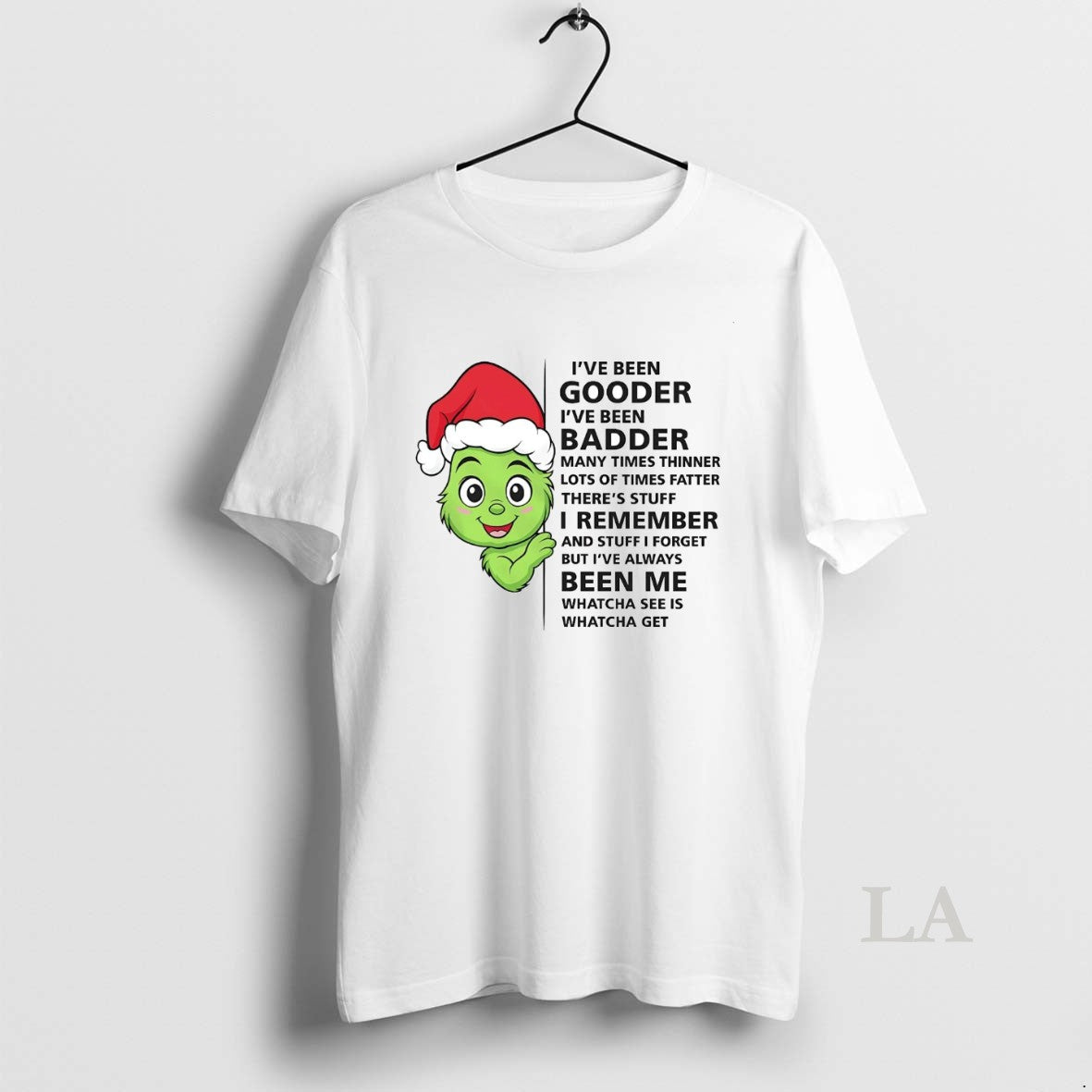 Original Grinch Ive Been Gooder Ive Been Badder Christmas Shirt Hoodie Sweatshirt | PurePodTees.com