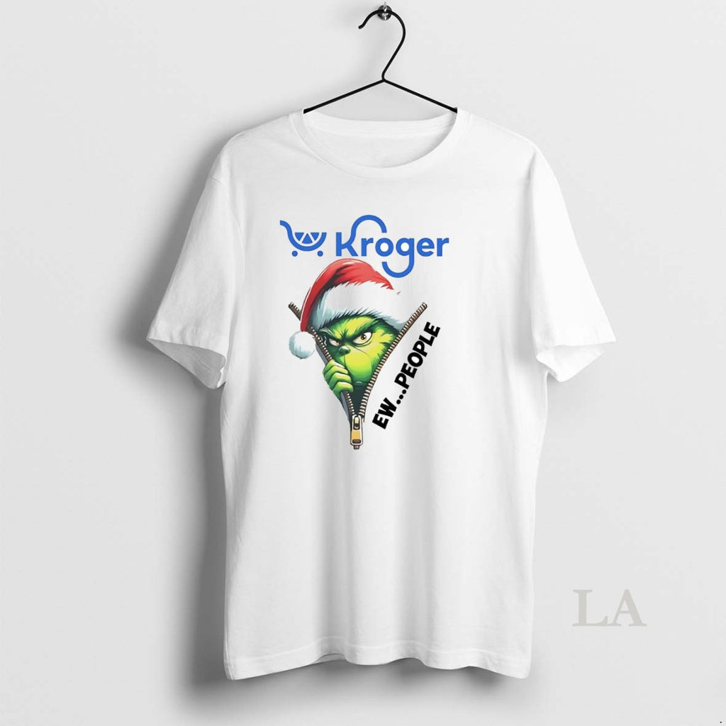 Original Grinch Kroger Ew People Christmas Shirt Hoodie Sweatshirt | PurePodTees.com