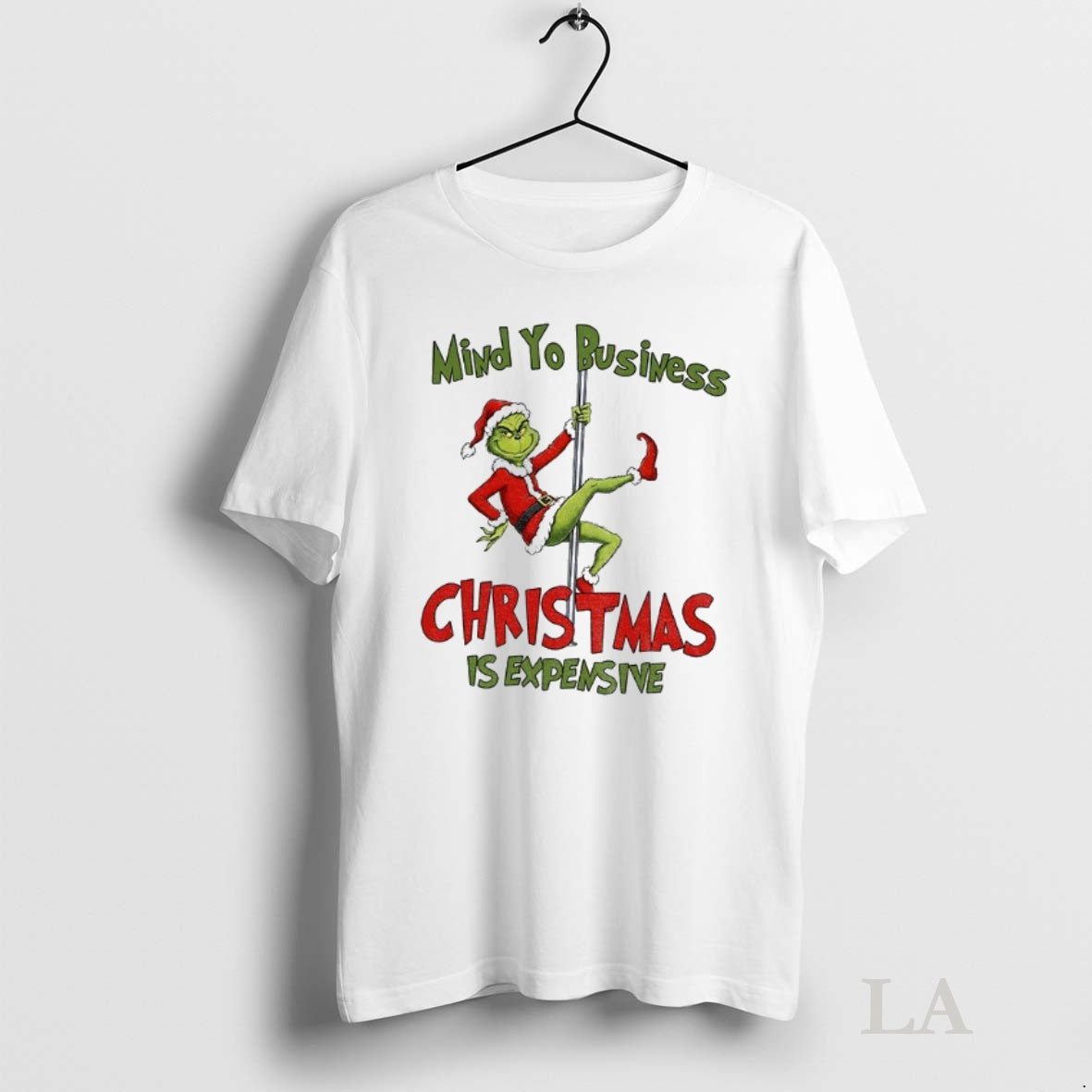 Original Grinch Santa Claus Mind Your Business Christmas Is Expensive Merry Christmas Shirt Hoodie Sweatshirt