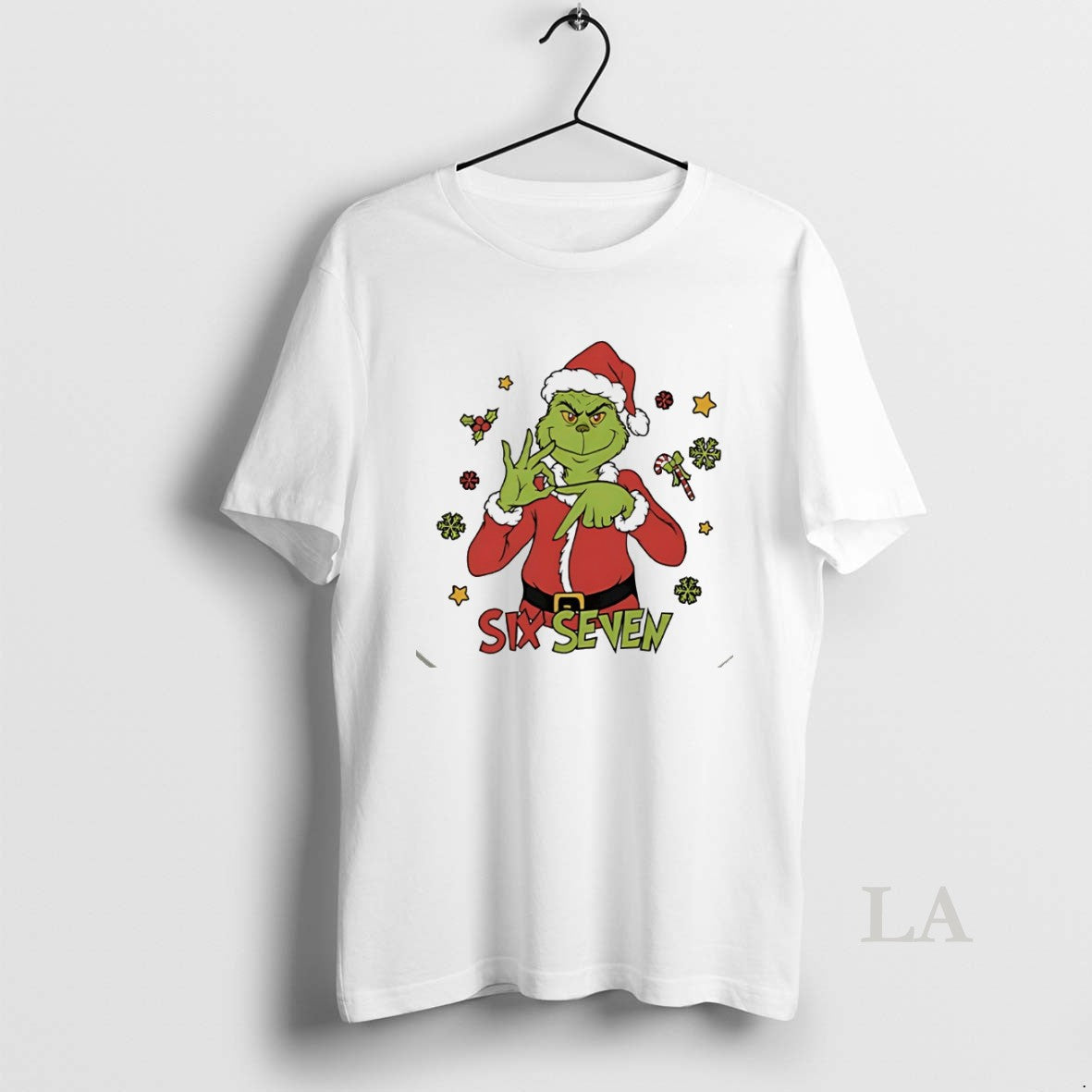 Original Grinch Six Seven 67 Christmas White Shirt Hoodie Sweatshirt | PurePodTees.com