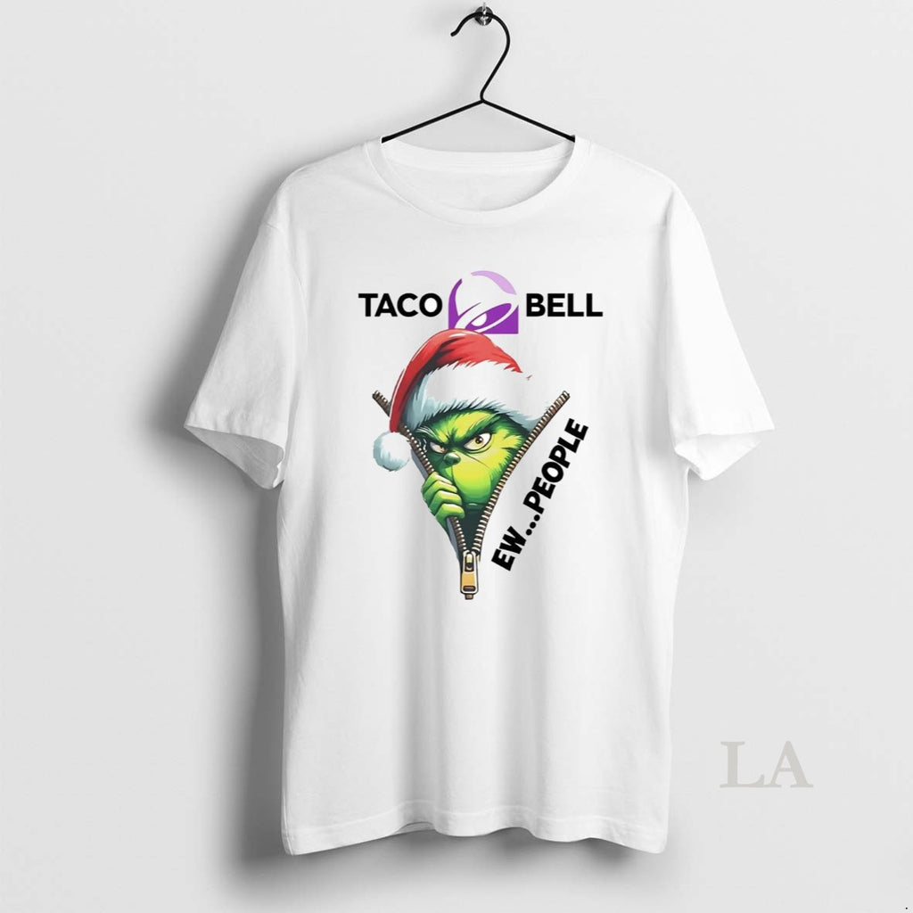 Original Grinch Taco Bell Ew People Christmas Shirt Hoodie Sweatshirt | PurePodTees.com