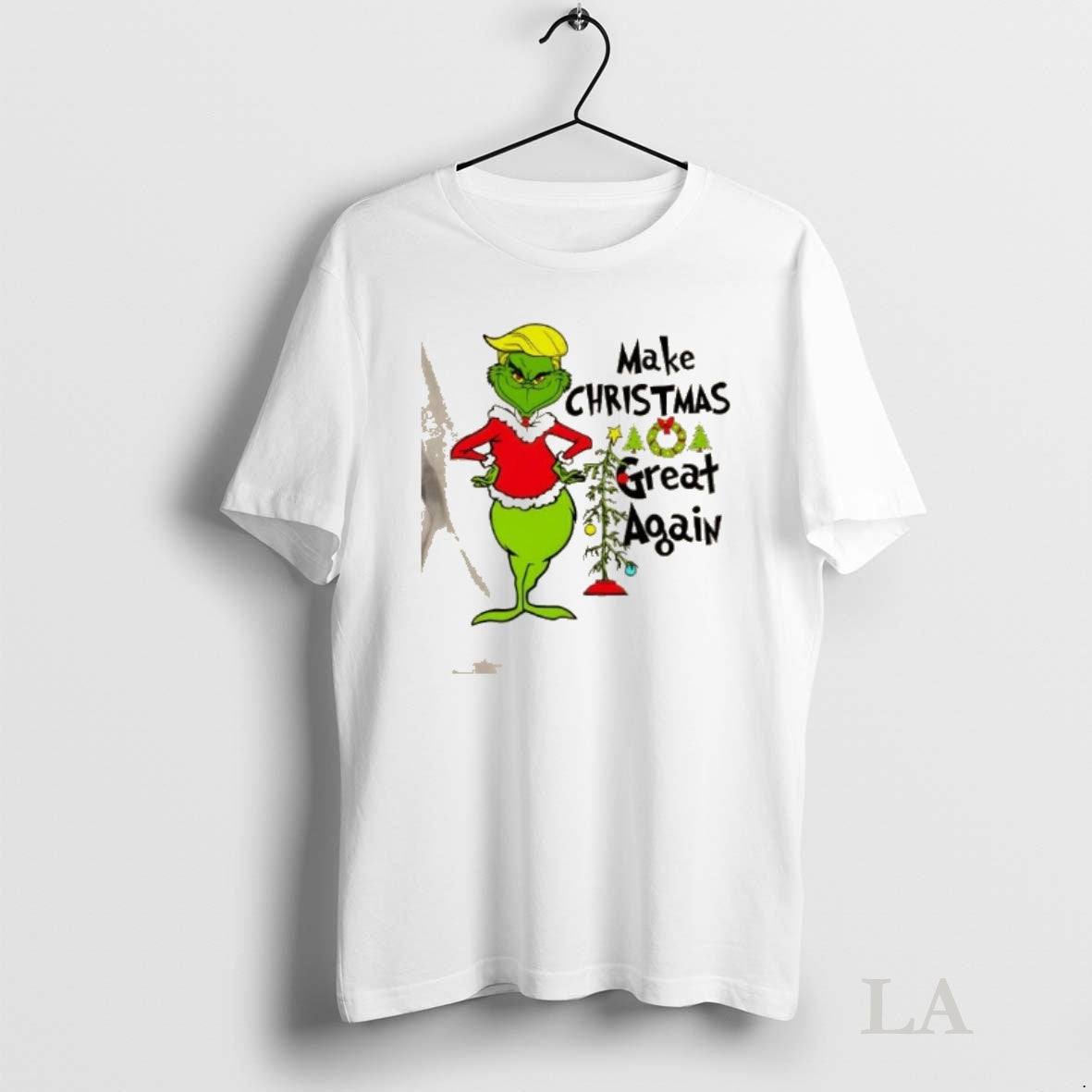 Original Grinch Trump Hair Make Christmas Great Again Shirt Hoodie Sweatshirt | PurePodTees.com