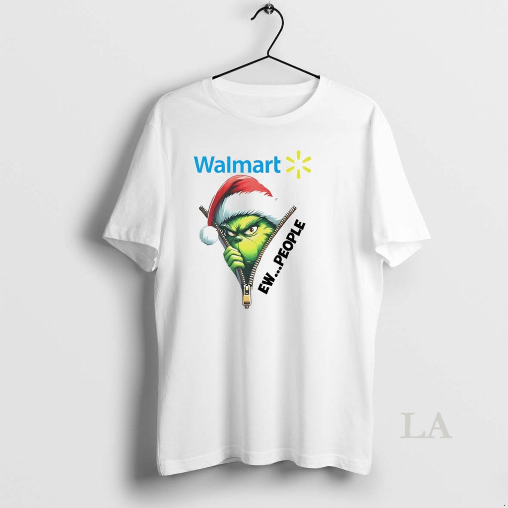 Original Grinch Walmart Ew People Christmas Shirt Hoodie Sweatshirt | PurePodTees.com