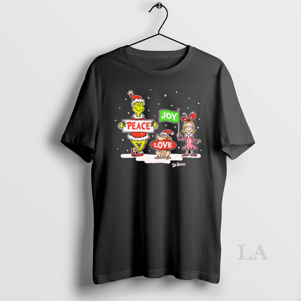 Original Grinch And Friends Peace Love Joy Christmas