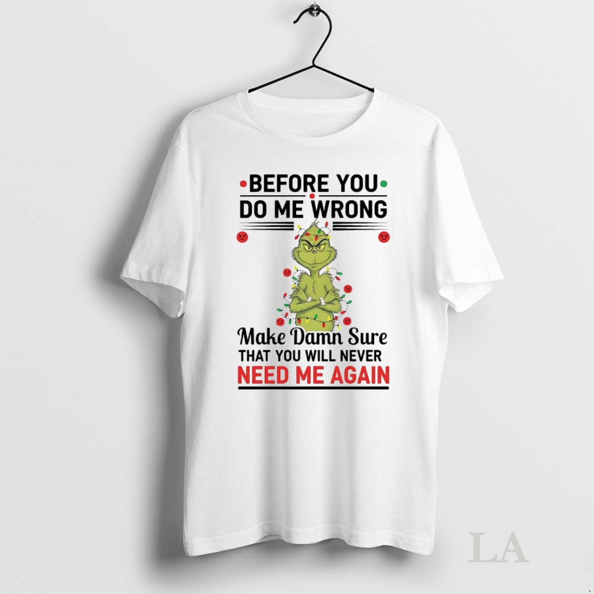 Original Grinch Before You Do Me Wrong Make Damn Sure Christmas Shirt Hoodie Sweatshirt | PurePodTees.com