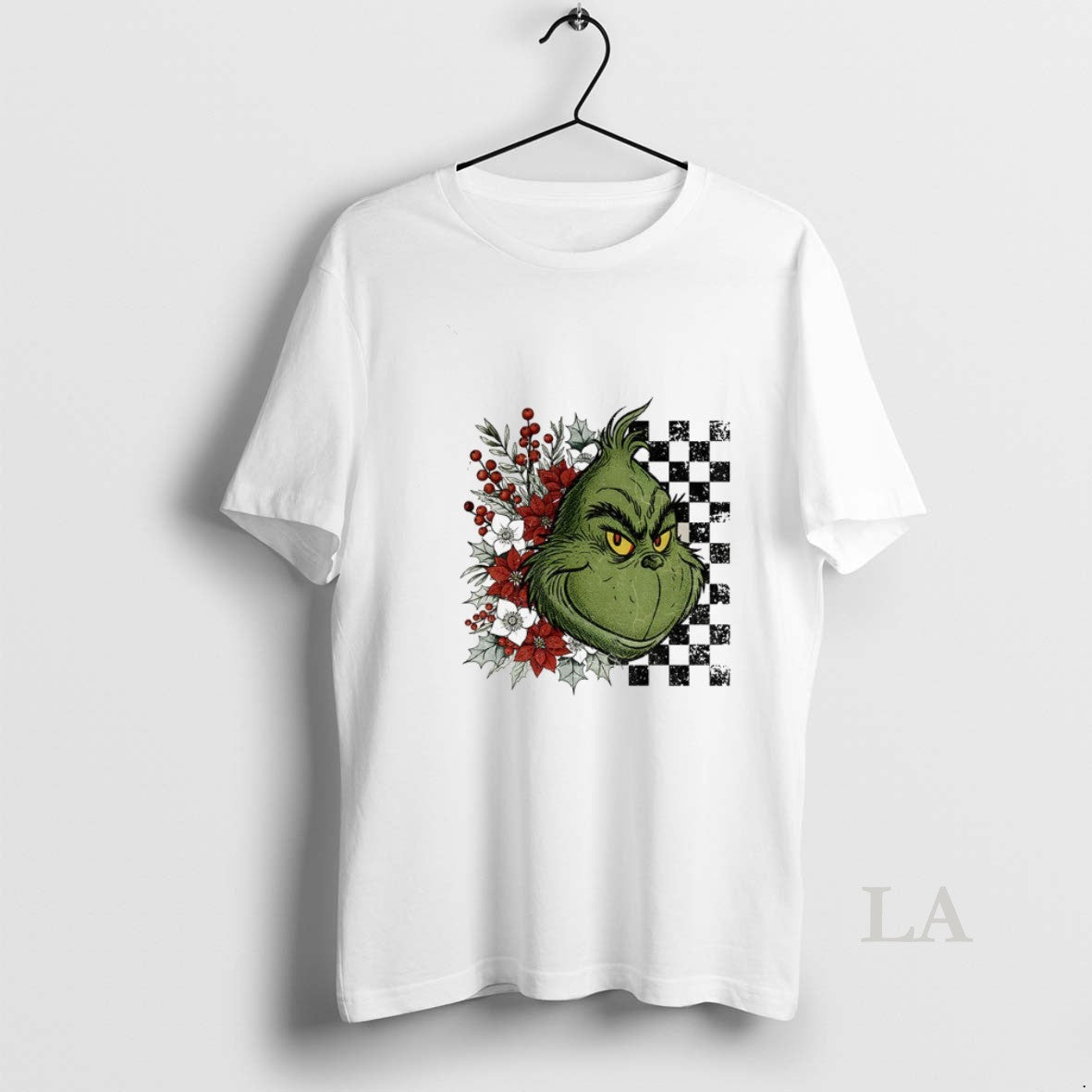 Original Grinch Floral Christmas Characters Merry Christmas 2025 Shirt Hoodie Sweatshirt | PurePodTees.com
