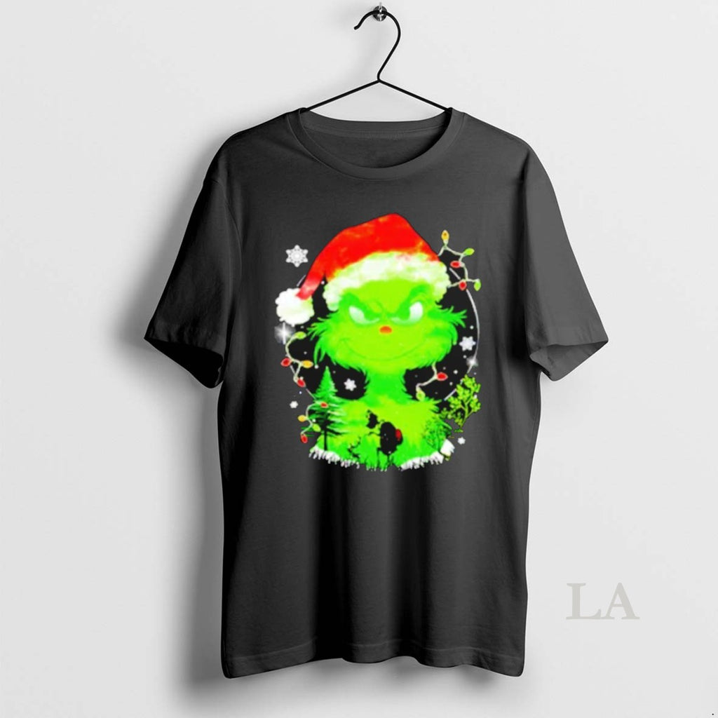 Original Grinch In The Gloom Santa Hat Christmas