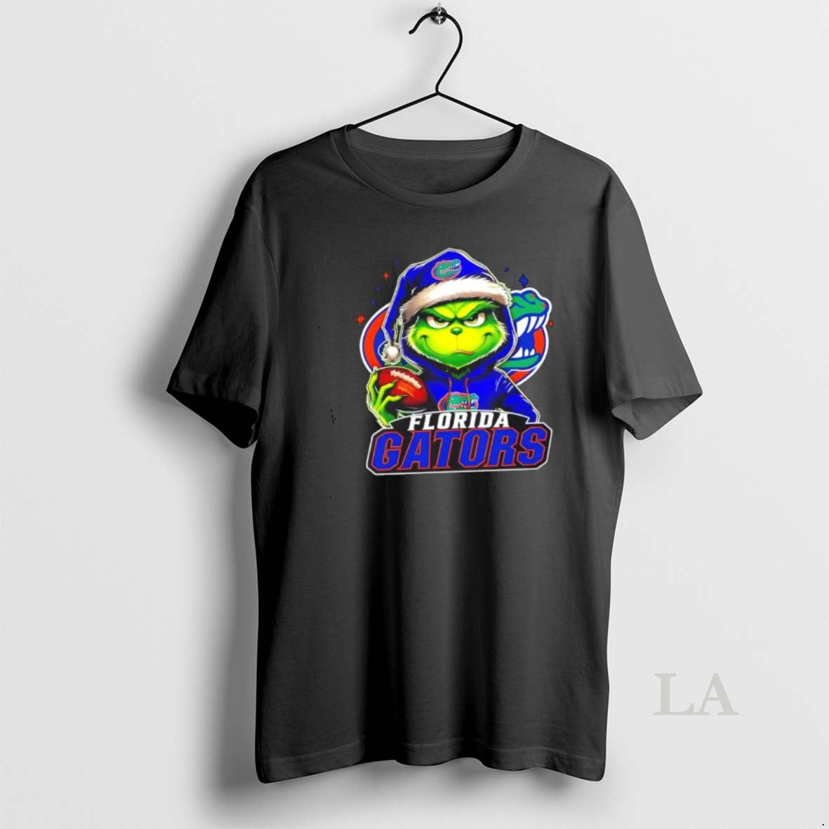 Original Grinch Is Holding A Ball And Smiling At Florida Gators Fans Christmas Shirt Hoodie Sweatshirt | PurePodTees.com