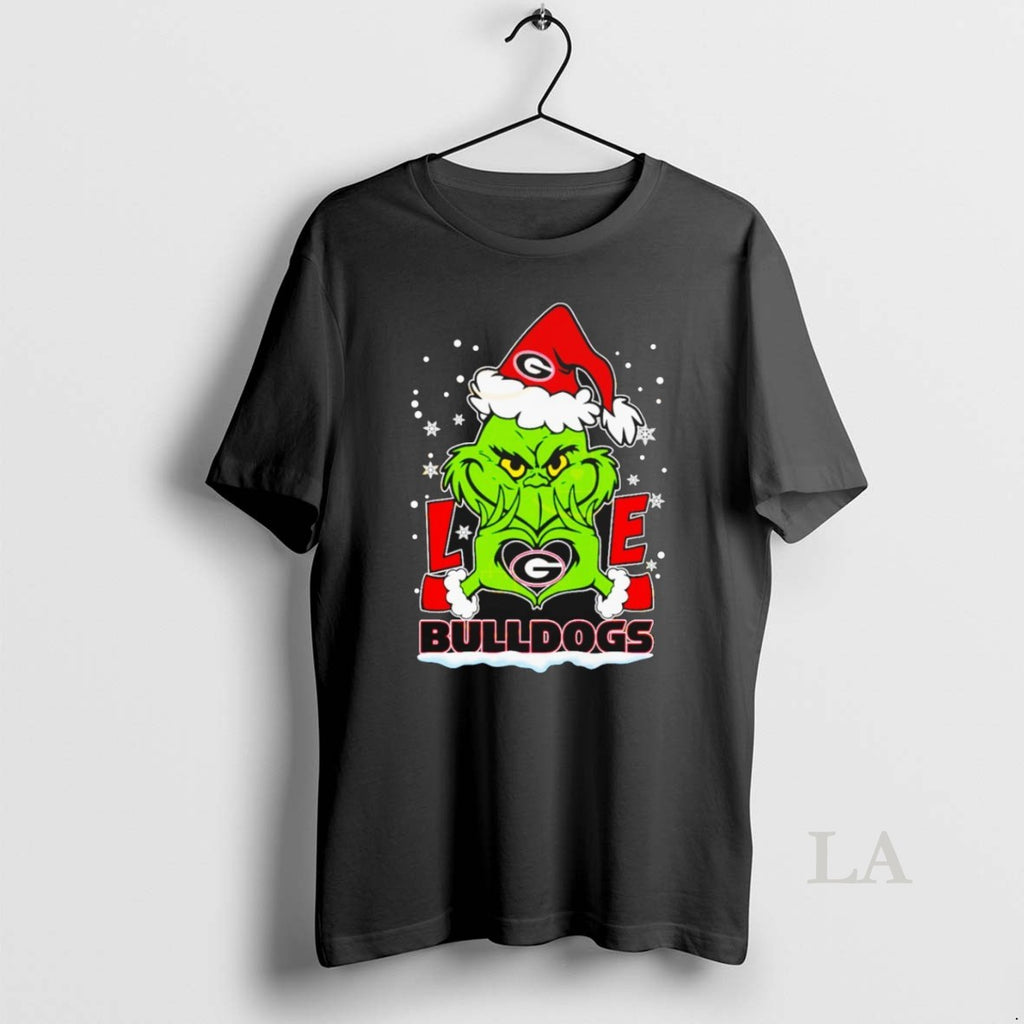 Original Grinch Love Georgia Bulldogs Christmas