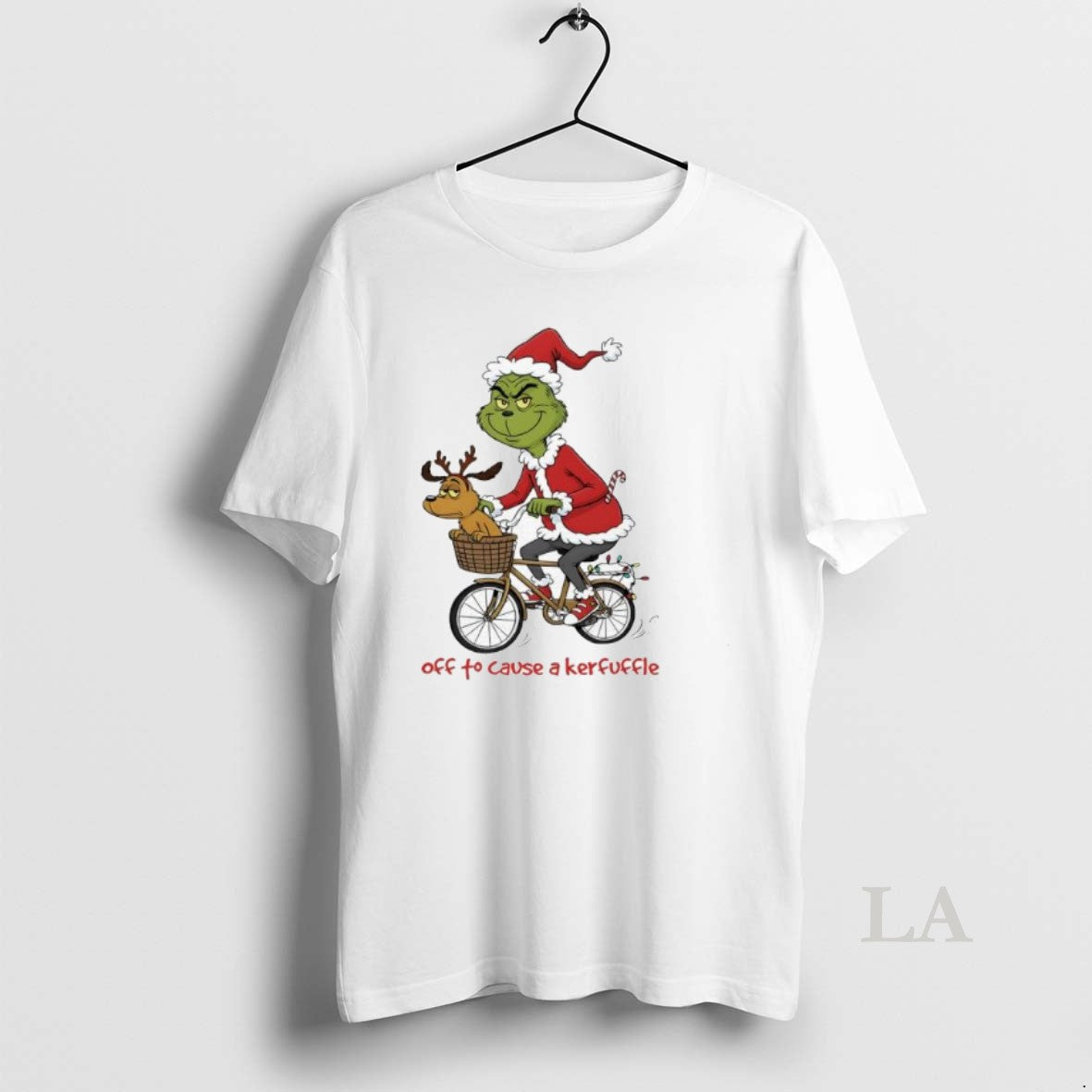 Original Grinch Off To Cause A Kerfuffle Shirt Hoodie Sweatshirt | PurePodTees.com