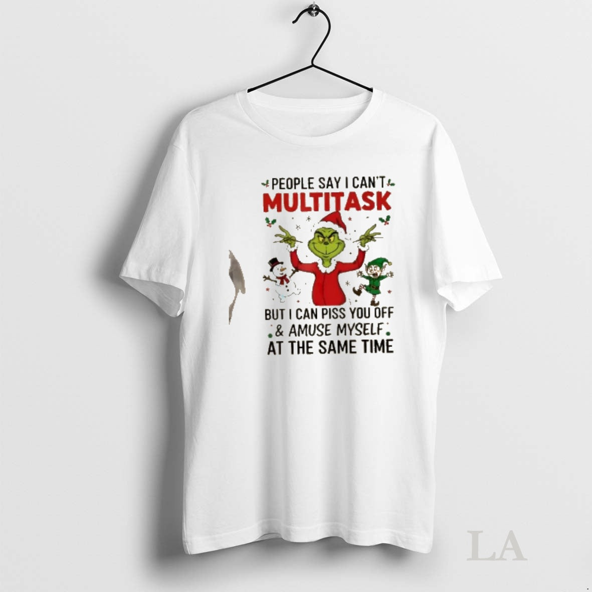 Original Grinch People Say I Cant Multitask But I Can Piss You Off And Amuse Shirt Hoodie Sweatshirt | PurePodTees.com